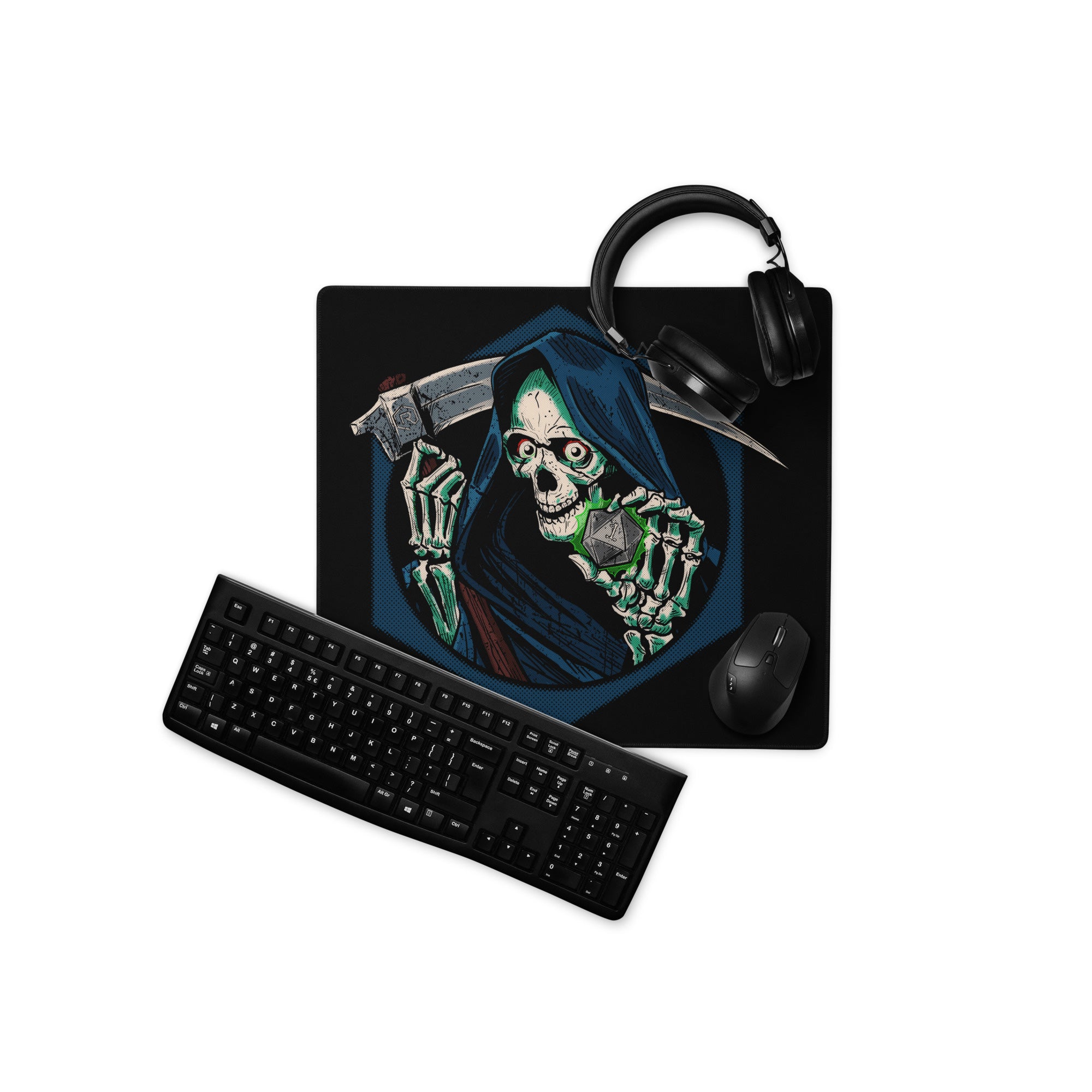Grim Roller Mouse Pad | Rollacrit