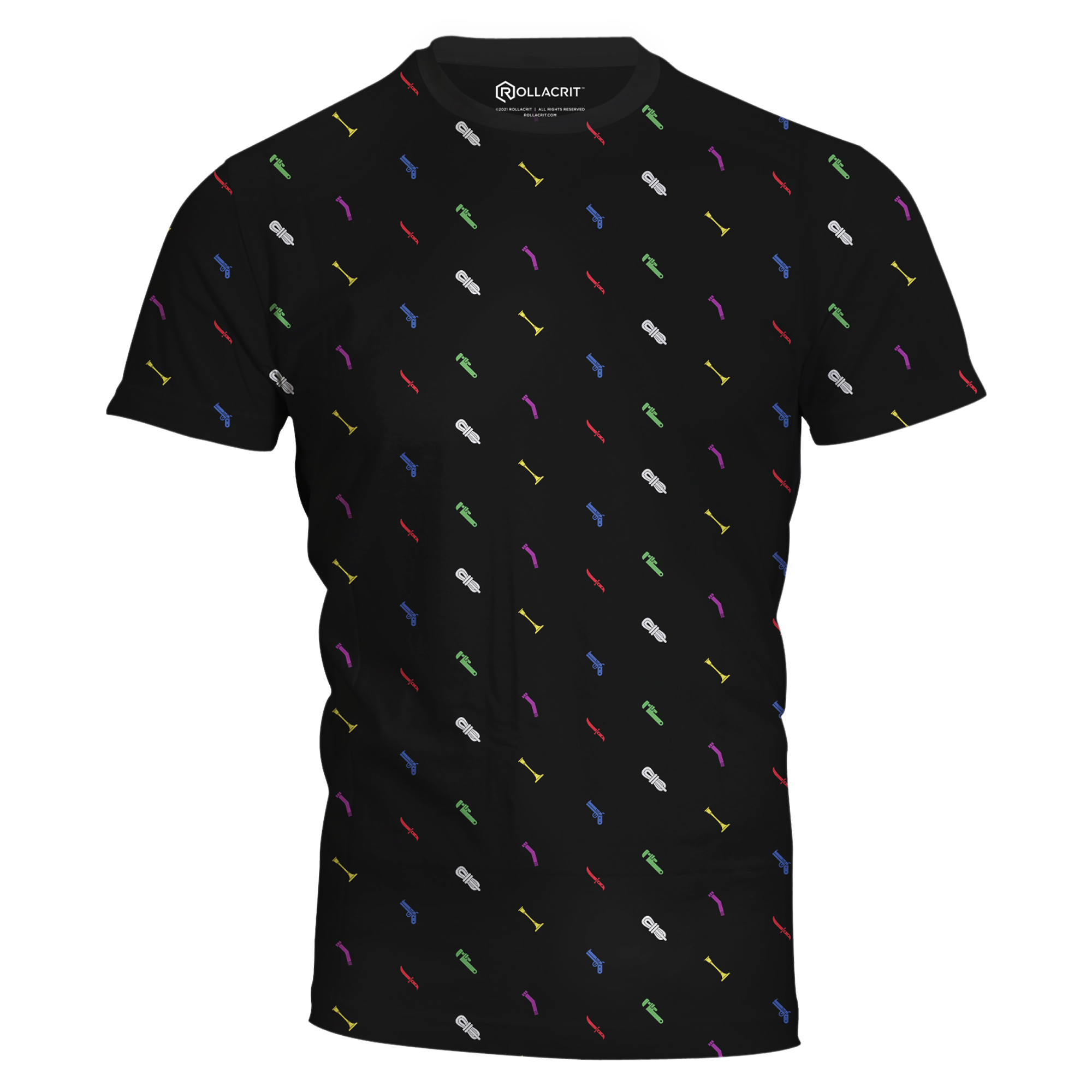 Get a Hint All Over Print T-Shirt | Rollacrit