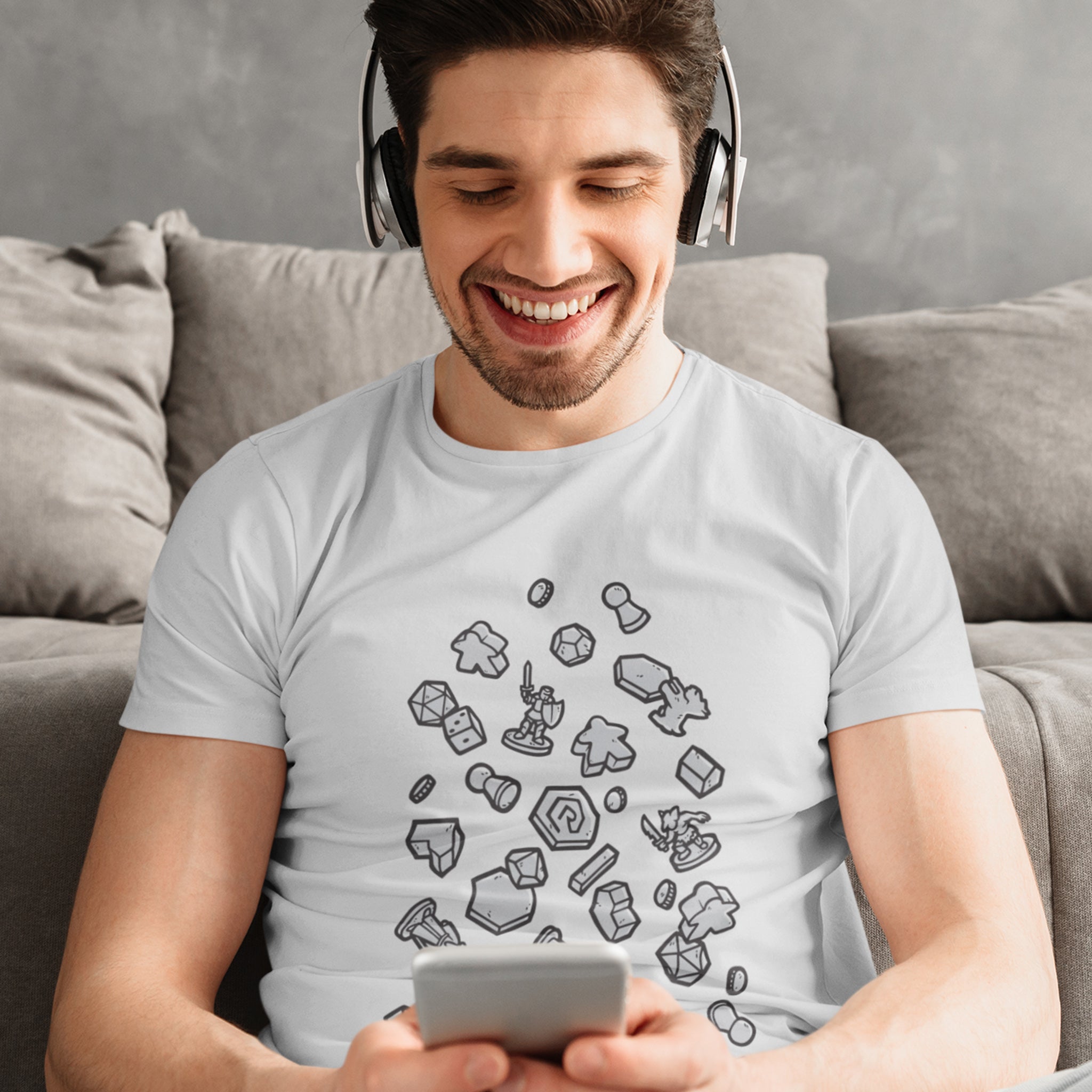 Crit Falls Apart Slim Fit T-Shirt | Rollacrit