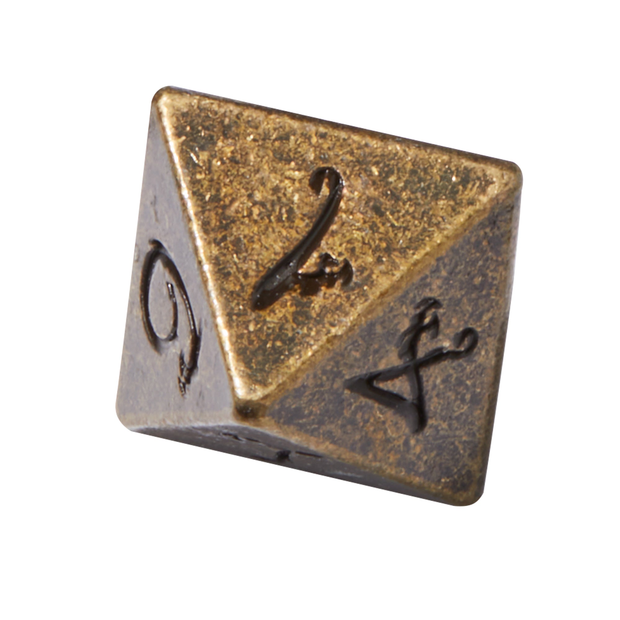 Dwarven Mines Gold Colored Metal 7pc Dice Set | Rollacrit