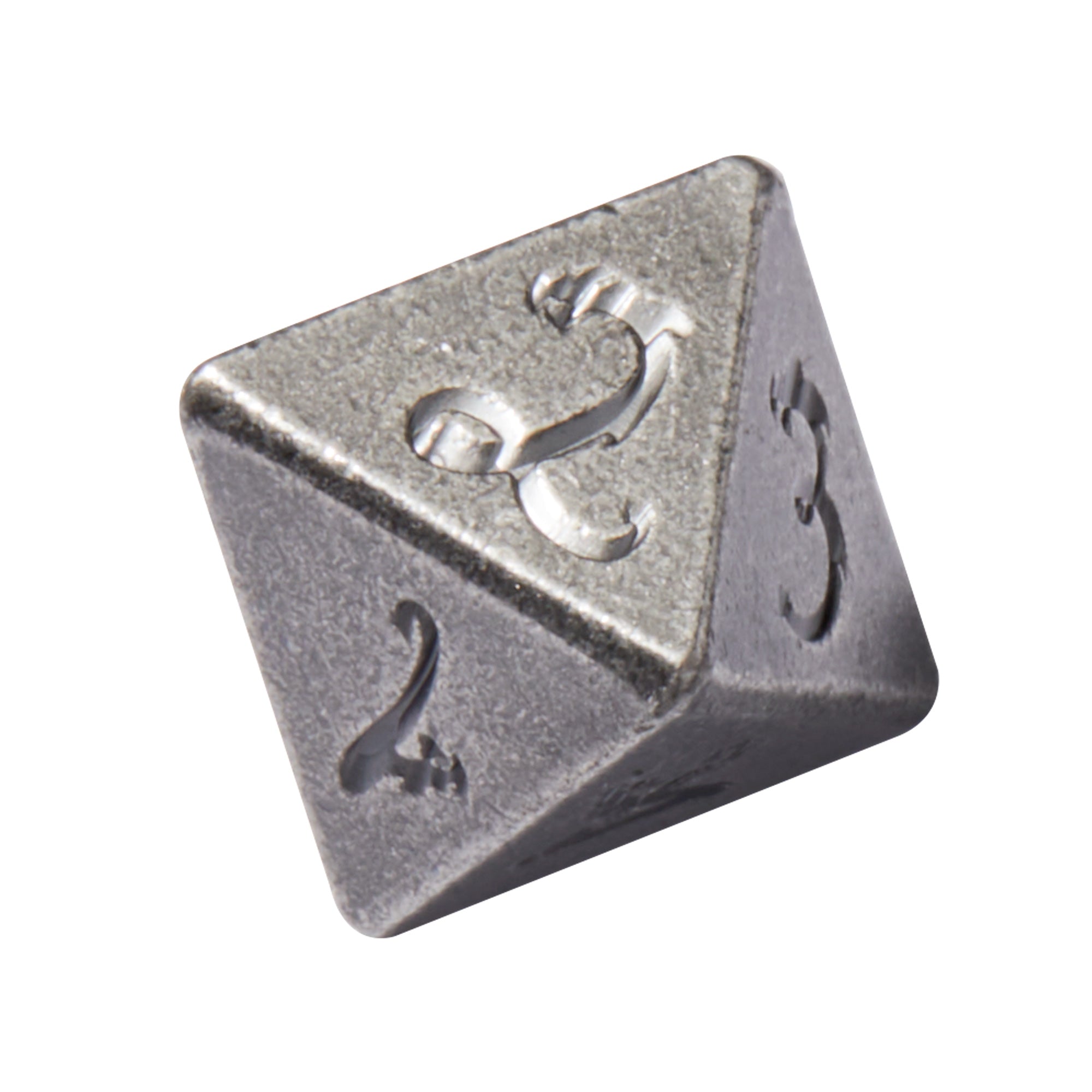 Dwarven Mines Silver Colored Metal 7pc Dice Set | Rollacrit