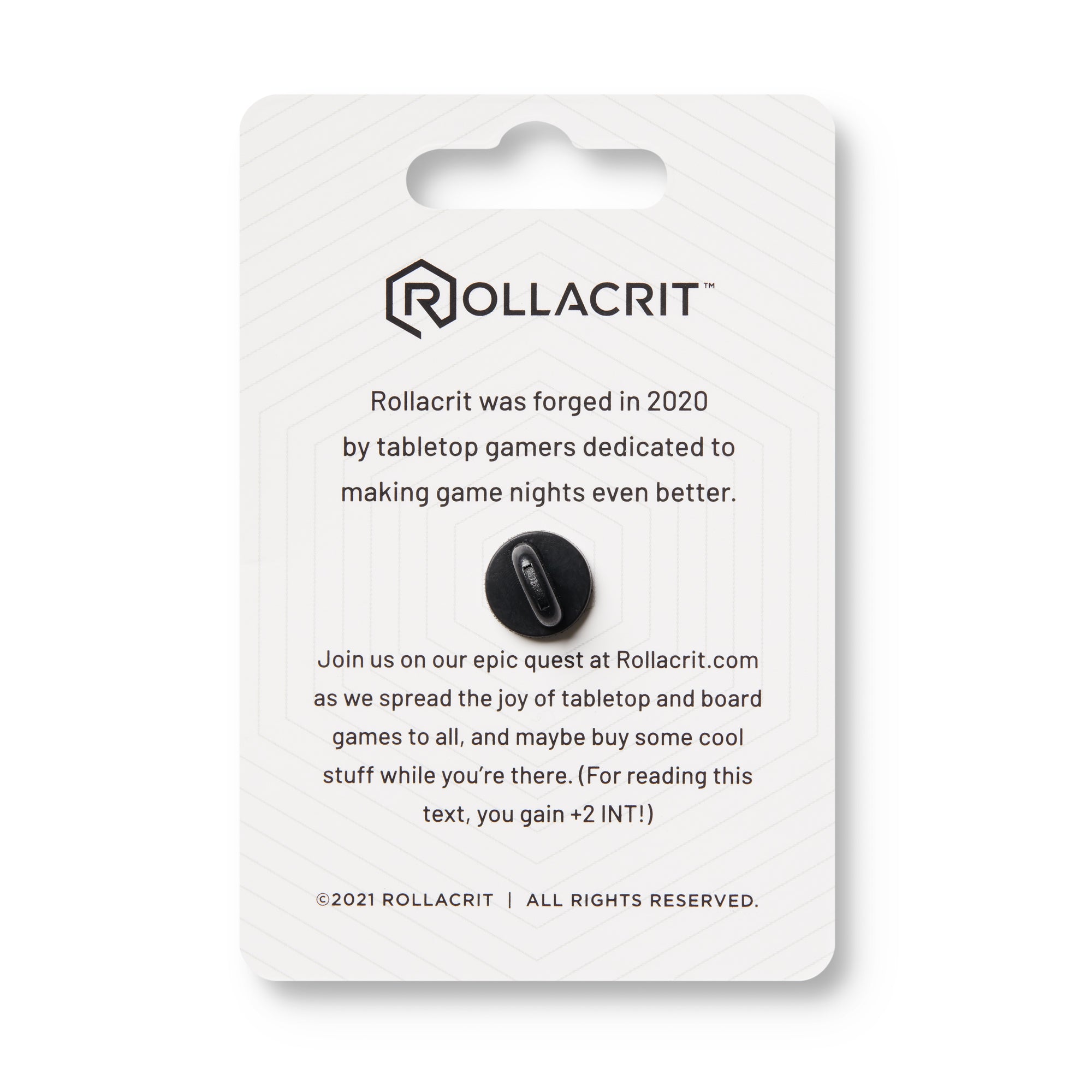 Gelatinous Cube Pin | Rollacrit