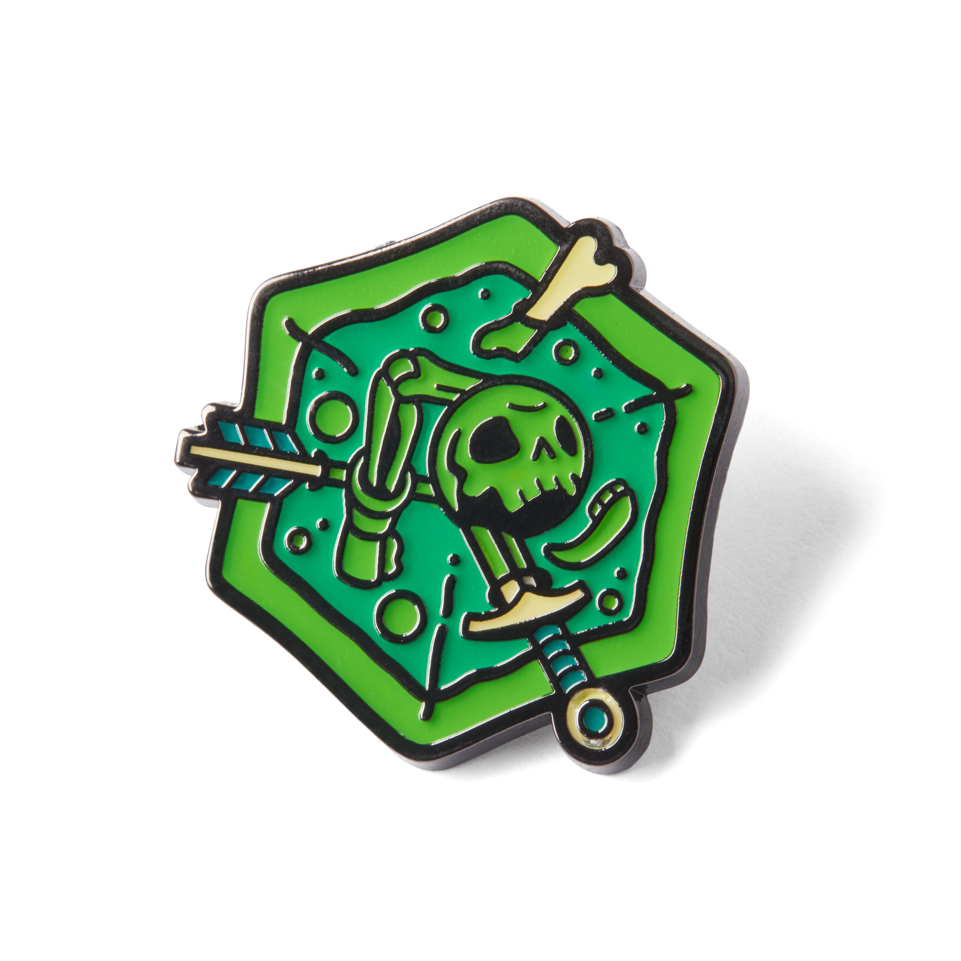 Gelatinous Cube Pin | Rollacrit