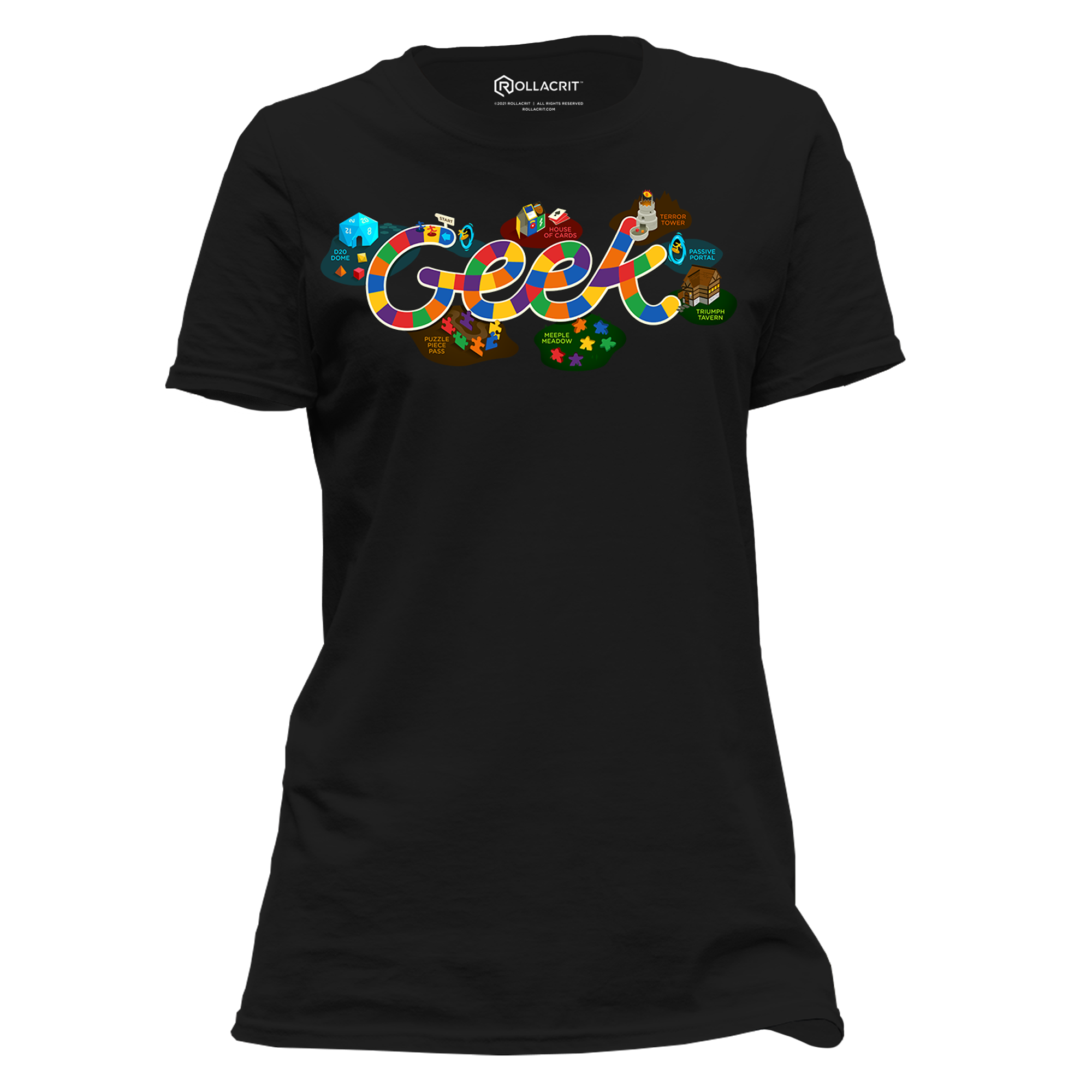 Geekland Femme T-Shirt | Rollacrit