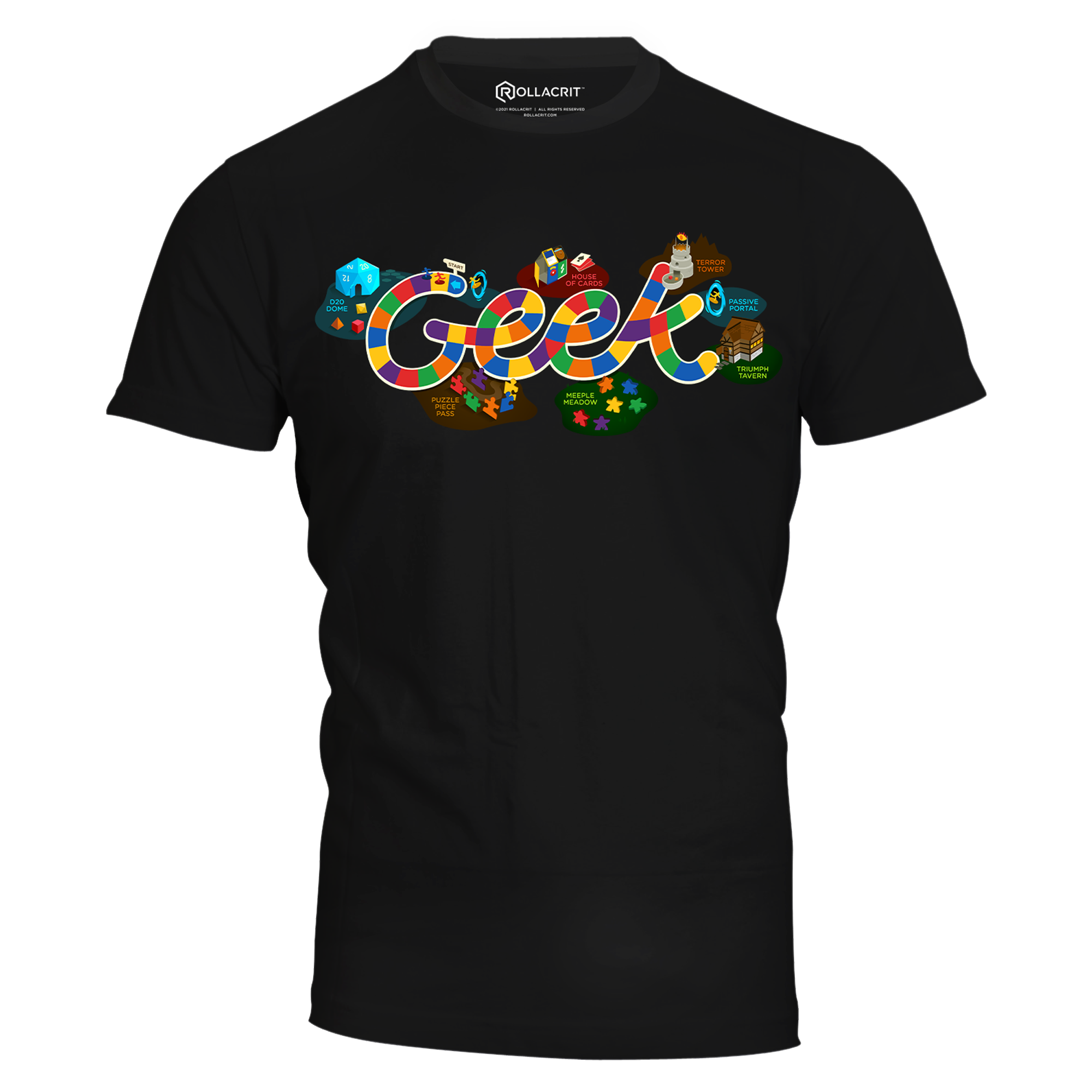 Geekland T-Shirt | Rollacrit