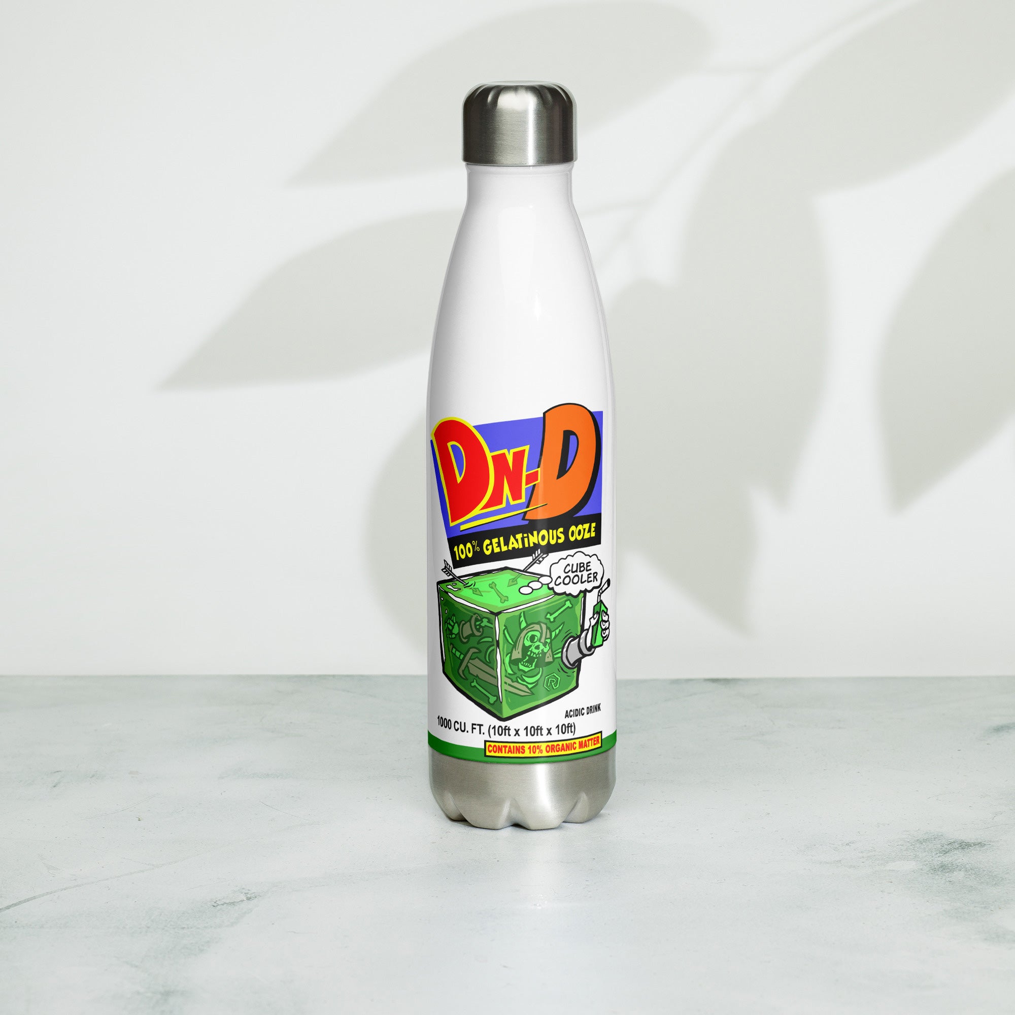 Gelatinous Cubic Cooler Stainless Steel Water Bottle | Rollacrit