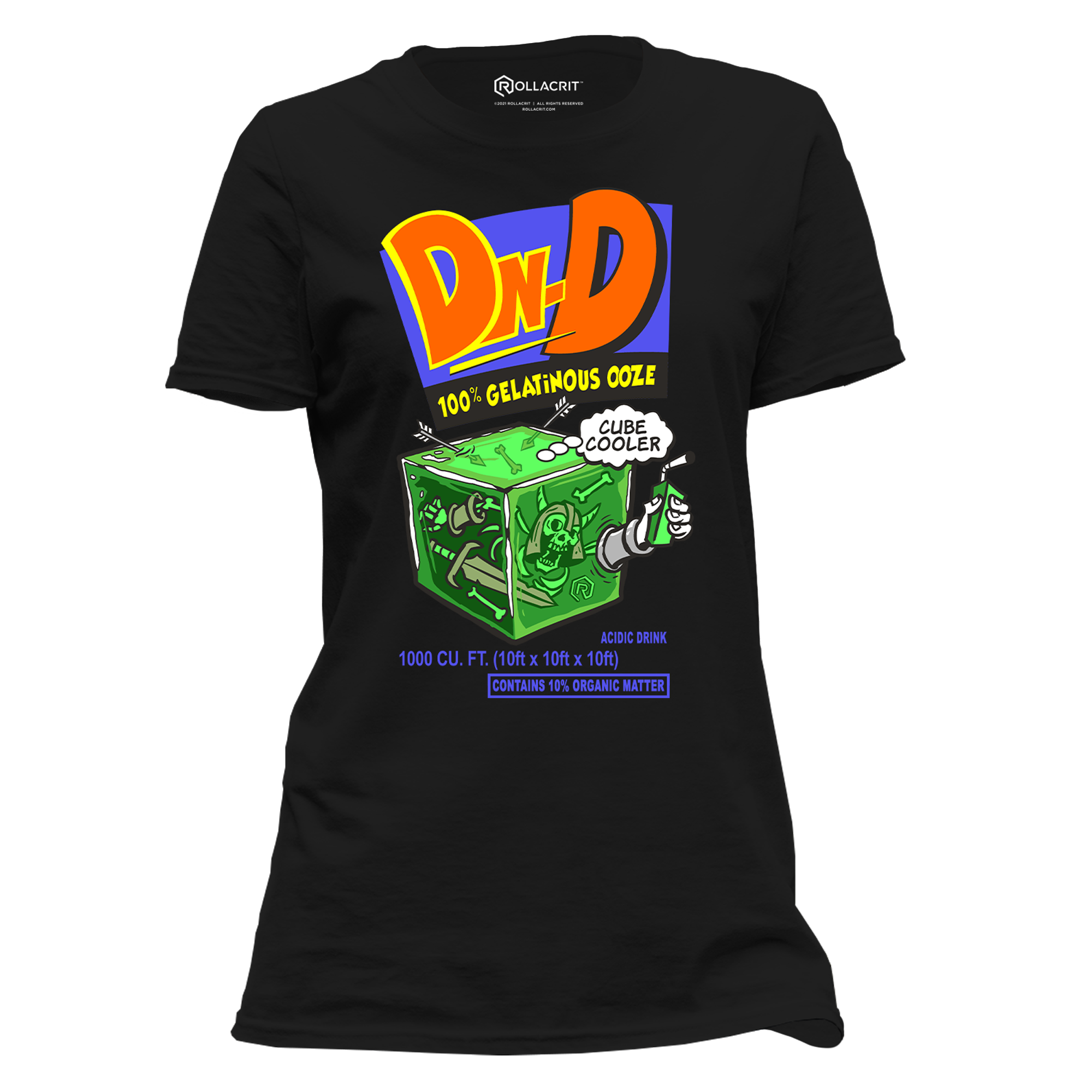 Gelatinous Cubic Cooler Femme T-Shirt