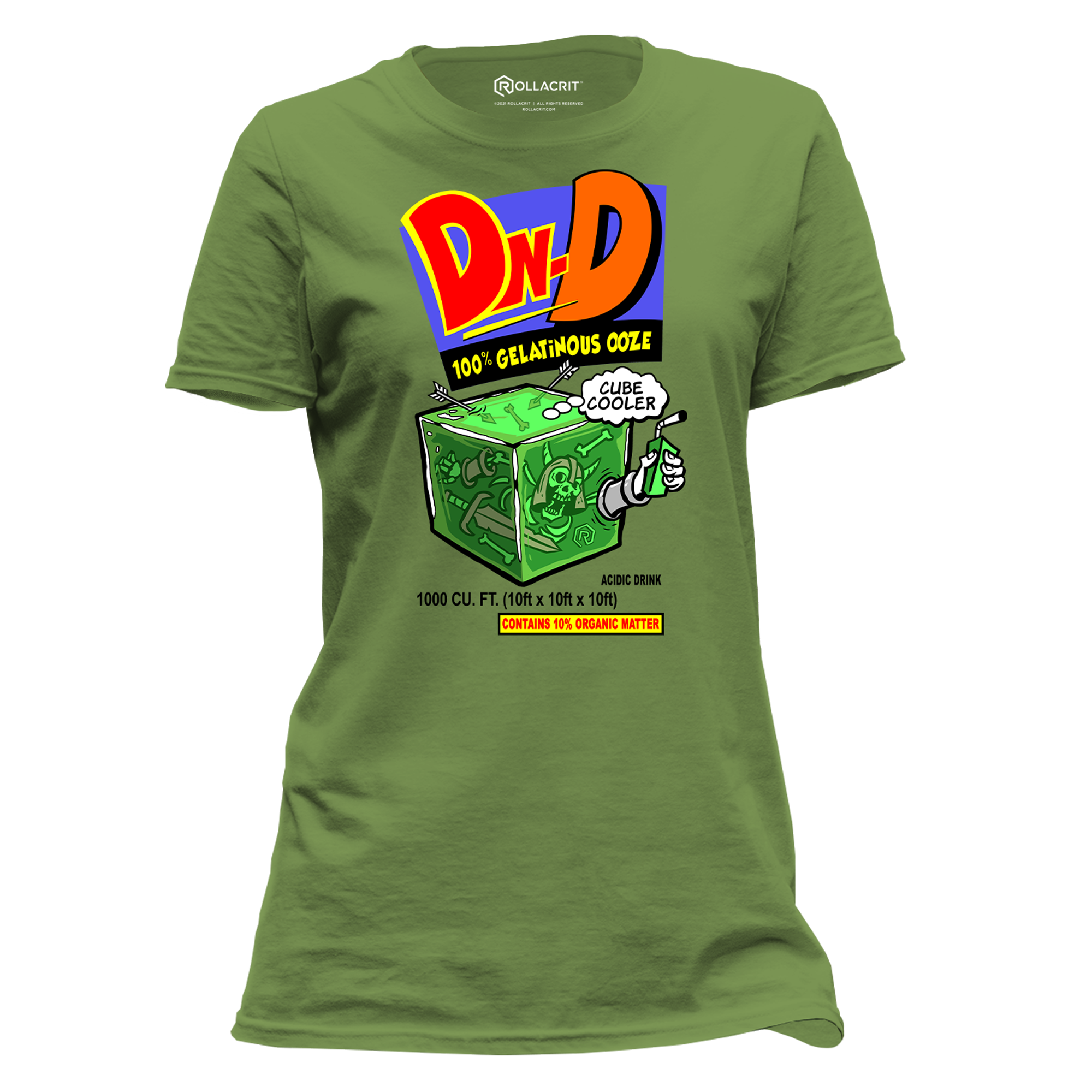 Gelatinous Cubic Cooler Femme T-Shirt