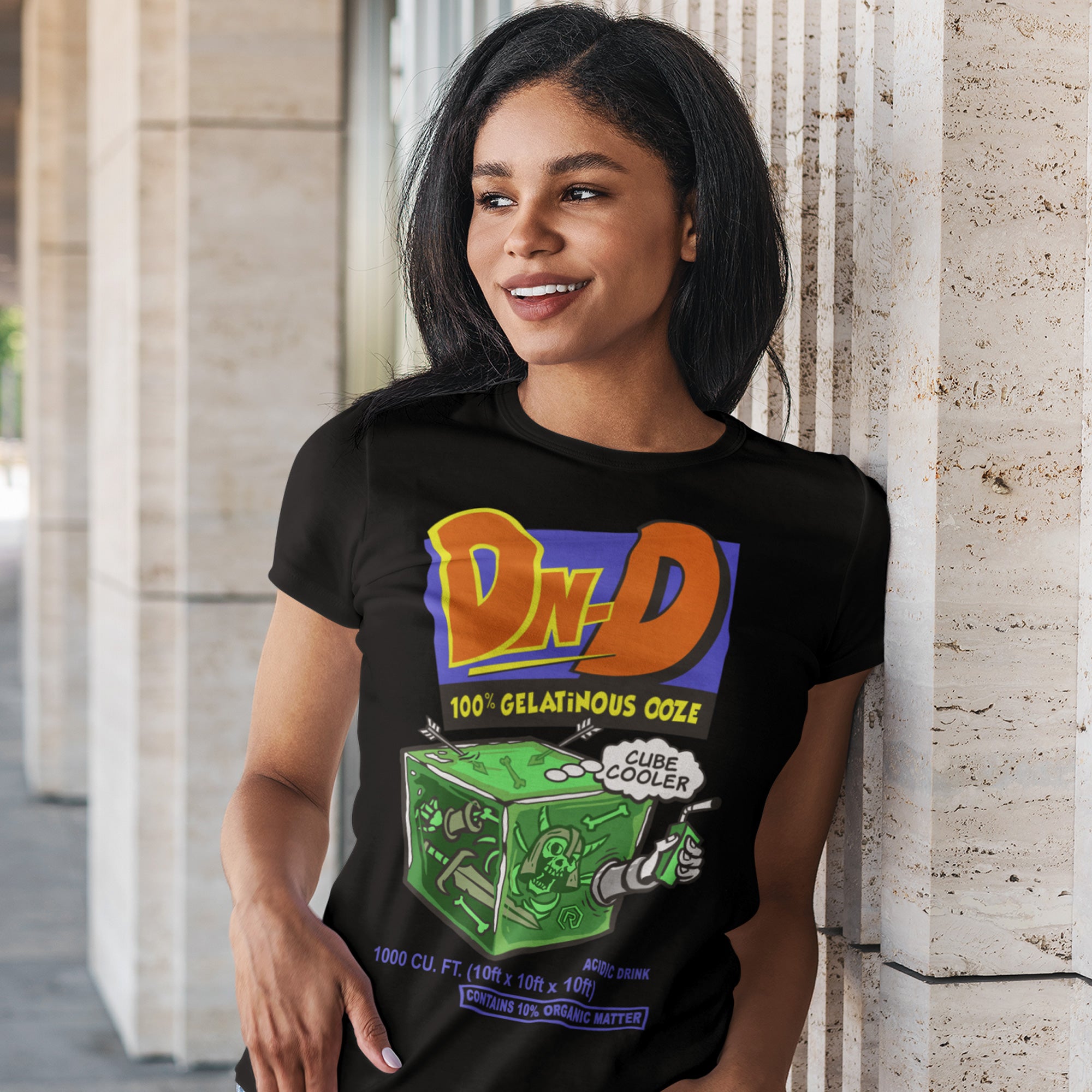 Gelatinous Cubic Cooler Femme T-Shirt