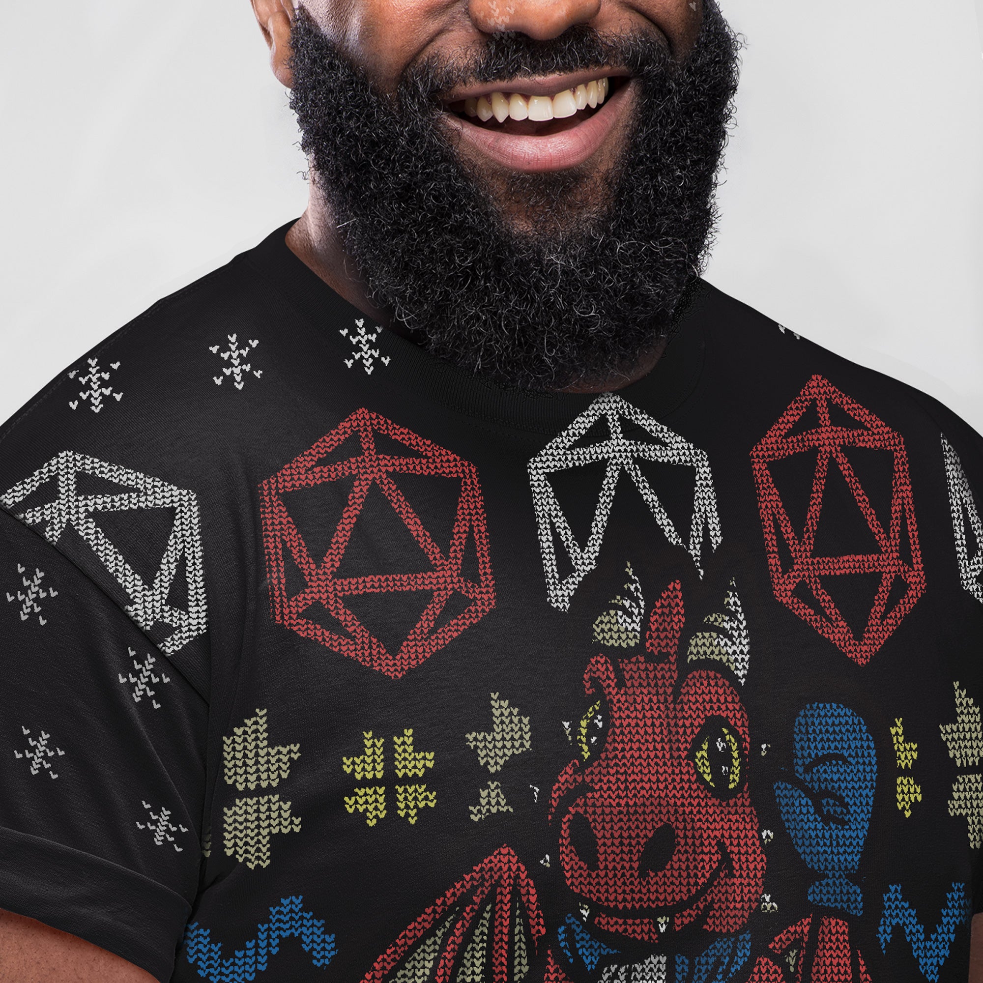 Gen Con Genevieve Holiday All-Over Print Shirt | Rollacrit