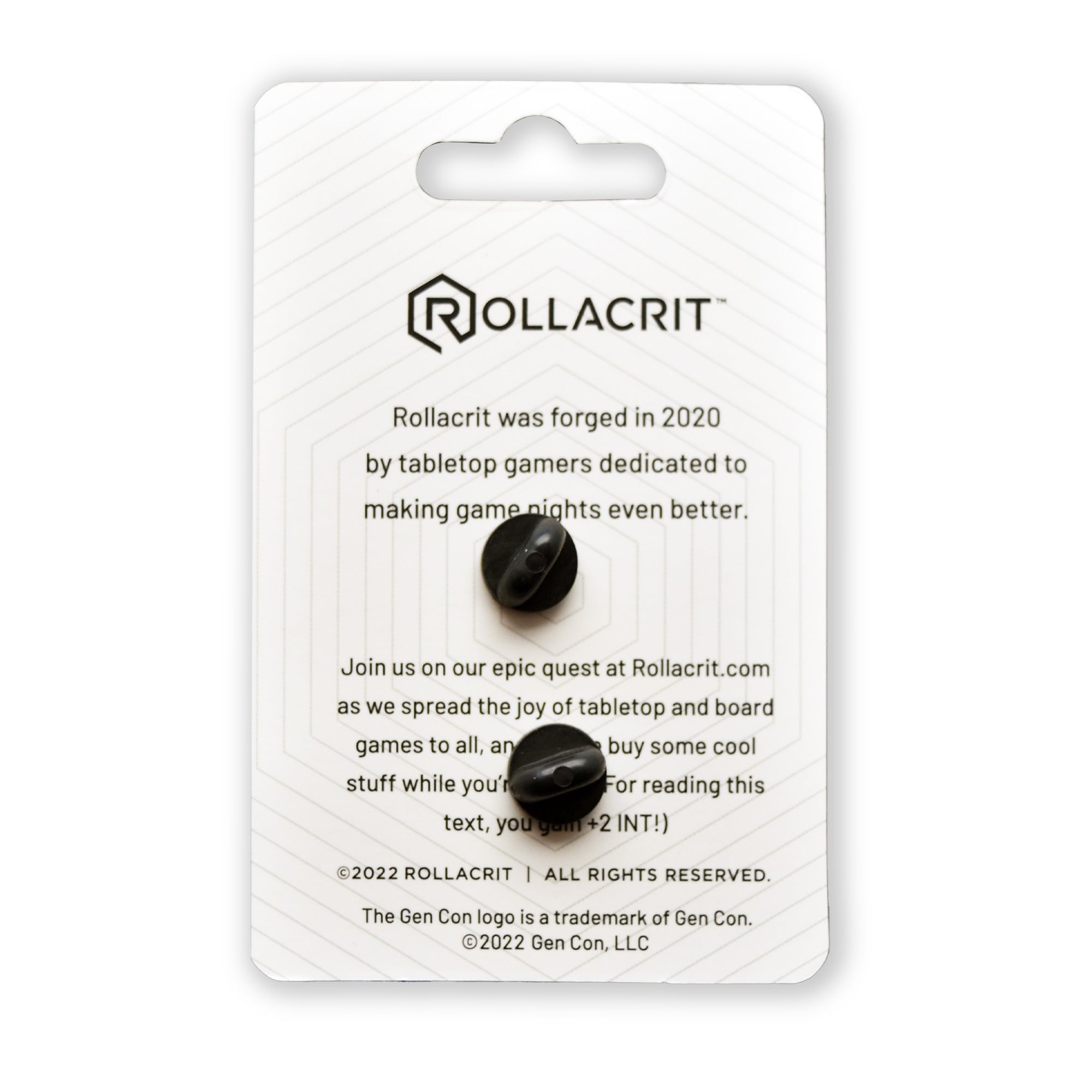 Gen Con Genevieve 2022 Pin | Rollacrit