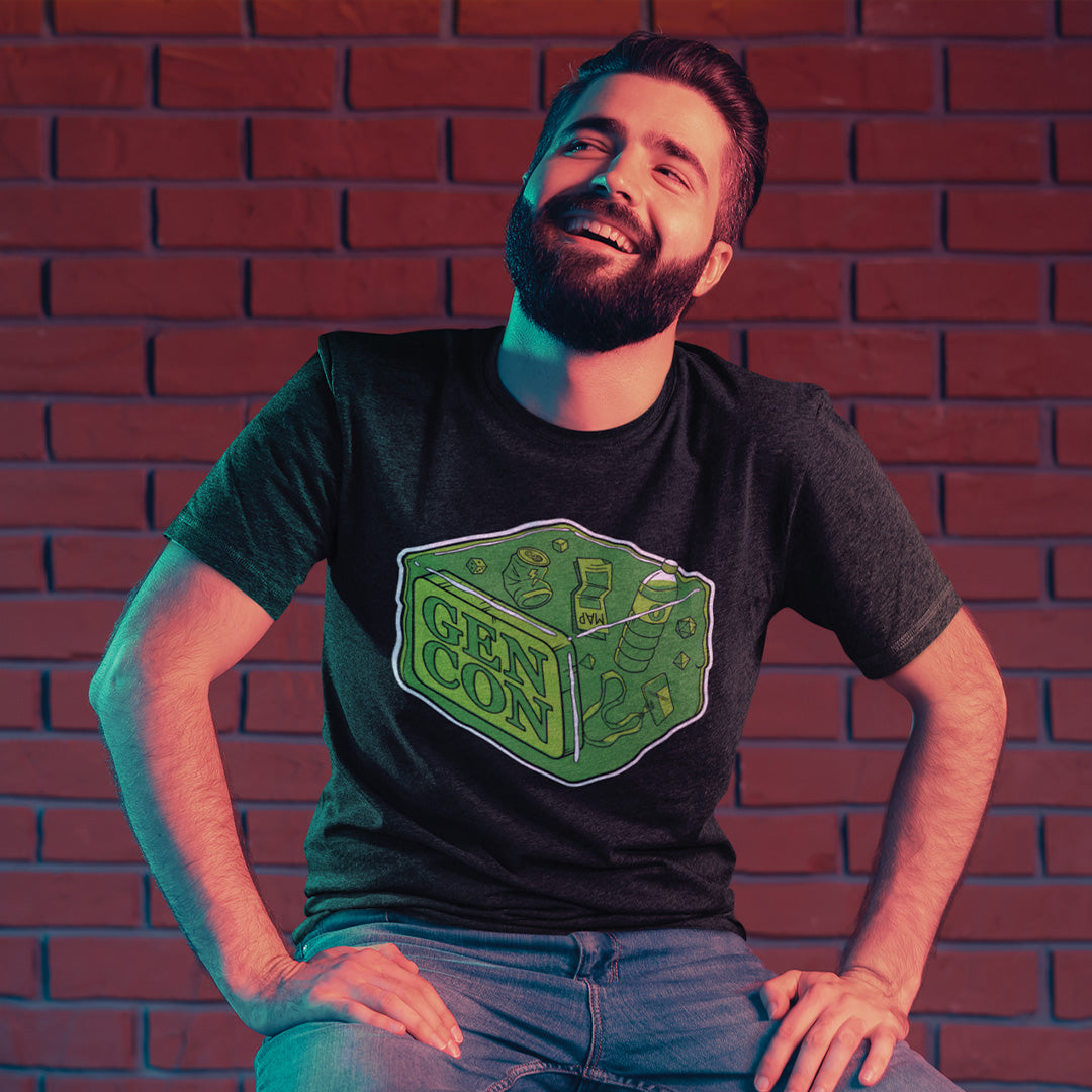 Gen Con Gelatinous Cube T-Shirt | Rollacrit