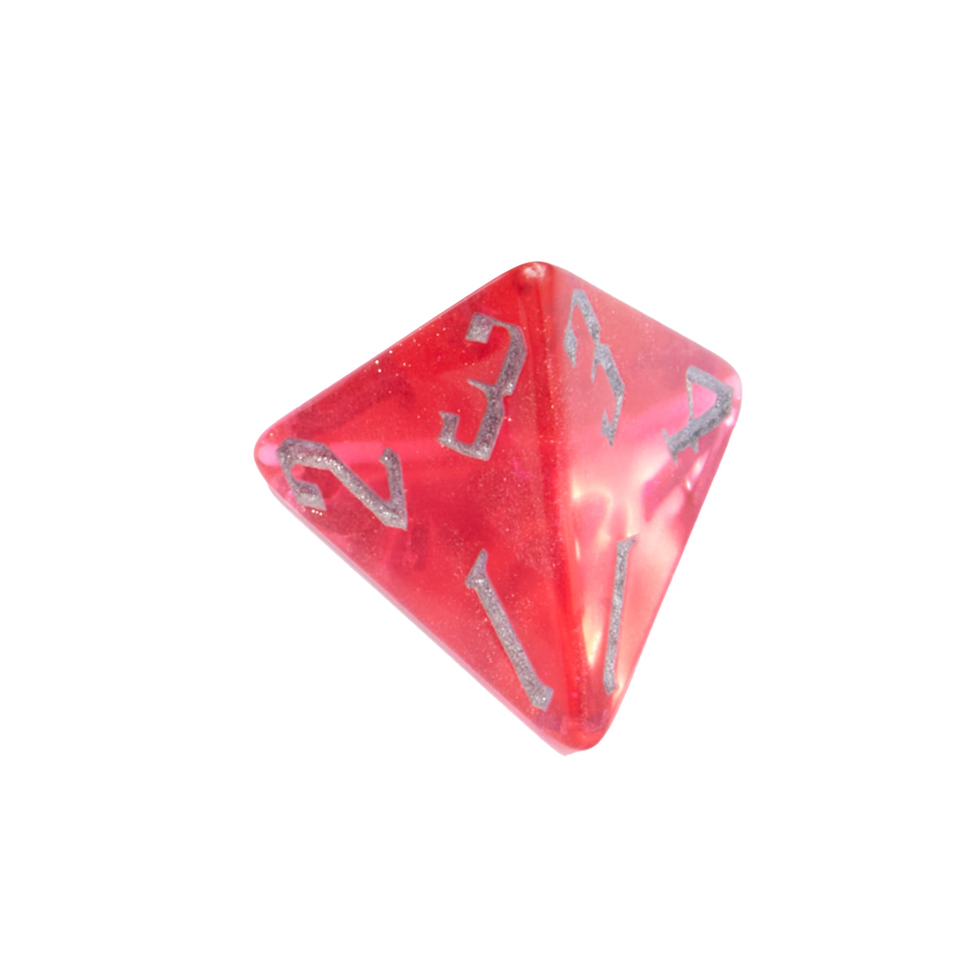 Magical Boarding School Red Acrylic 7pc Dice Set | Rollacrit