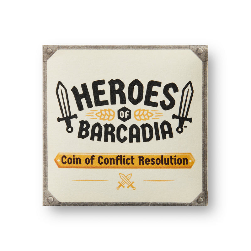 Heroes of Barcadia Coin of Conflict Resolution | Rollacrit