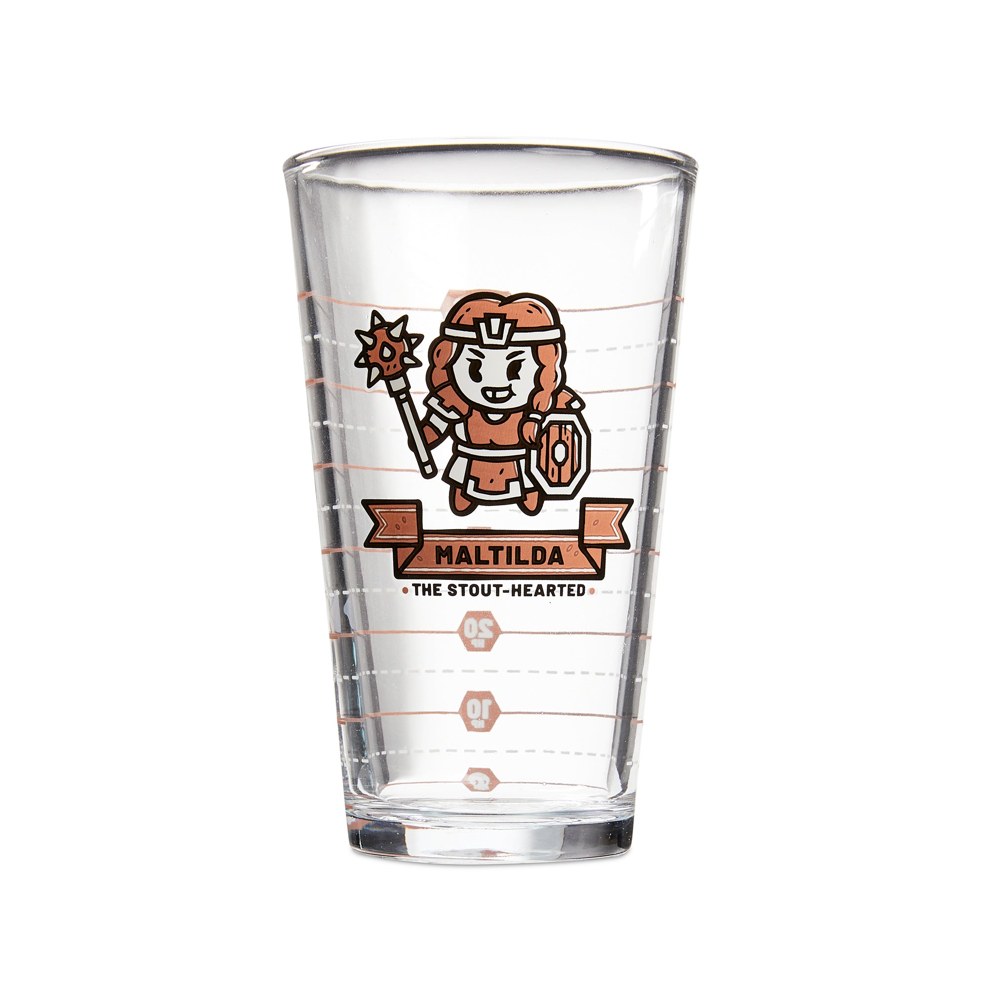 Heroes of Barcadia Party Pack Glass Set | Rollacrit