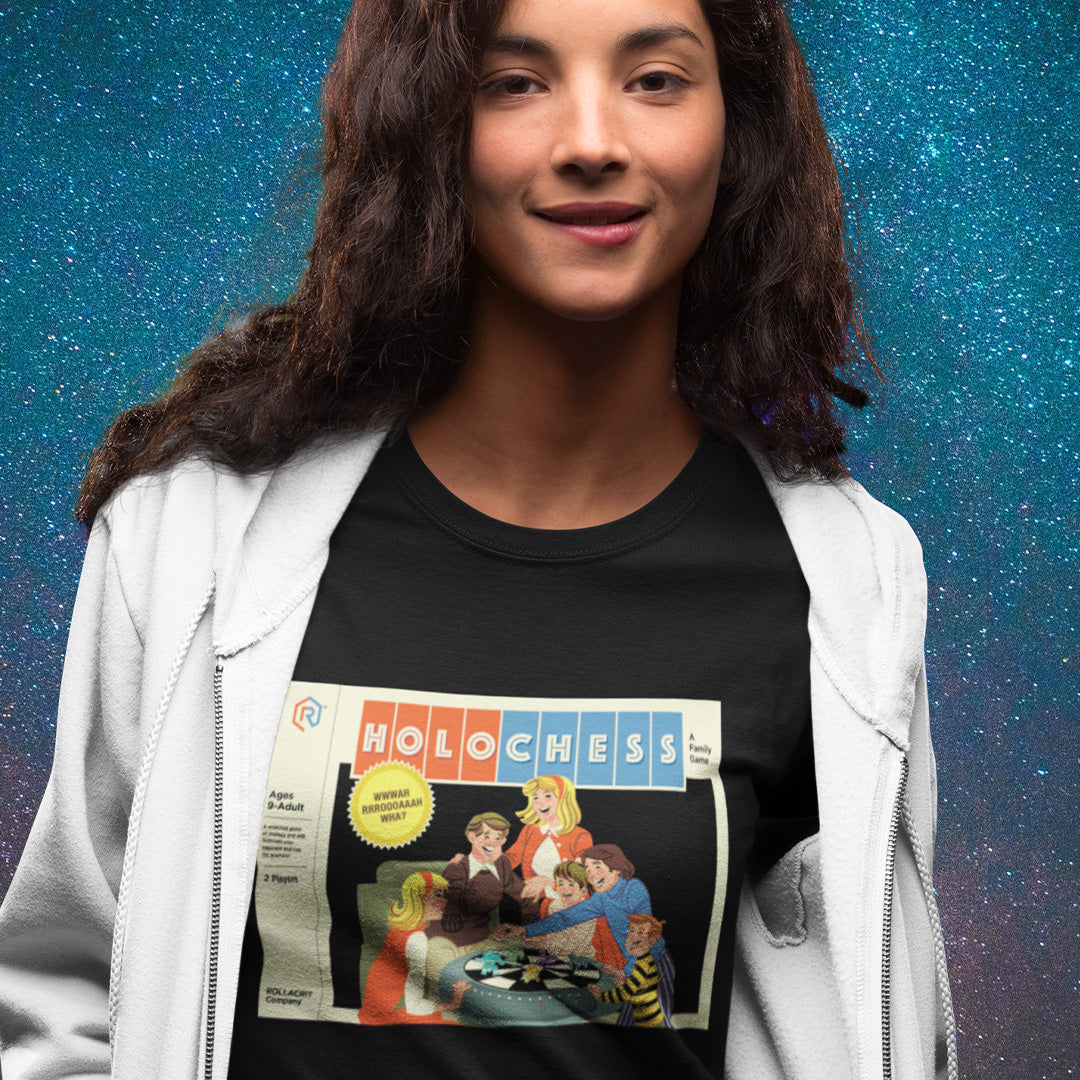 Holo Chess Femme T-Shirt | Rollacrit