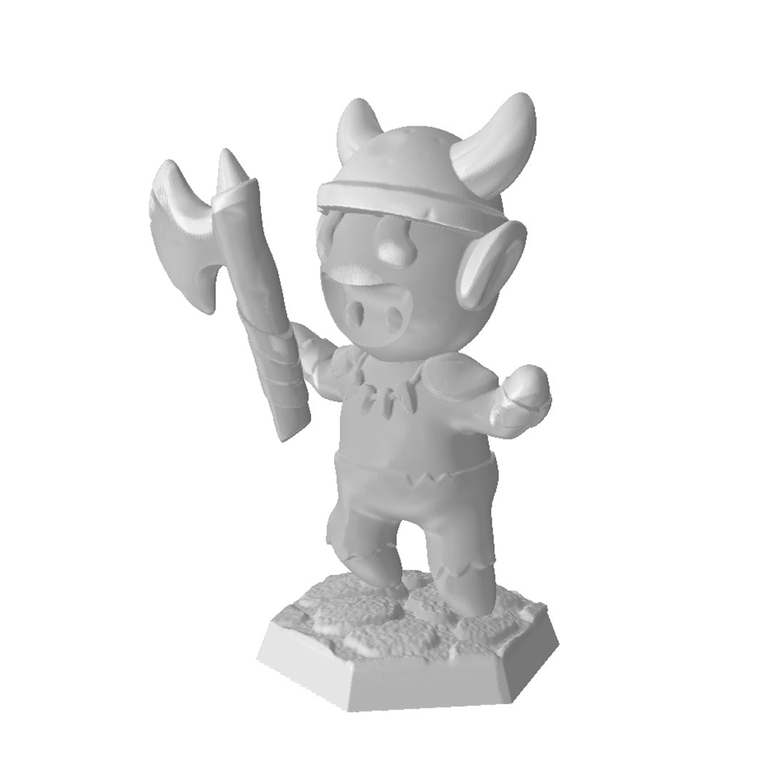 Keggar the Barbeerian STL | Rollacrit