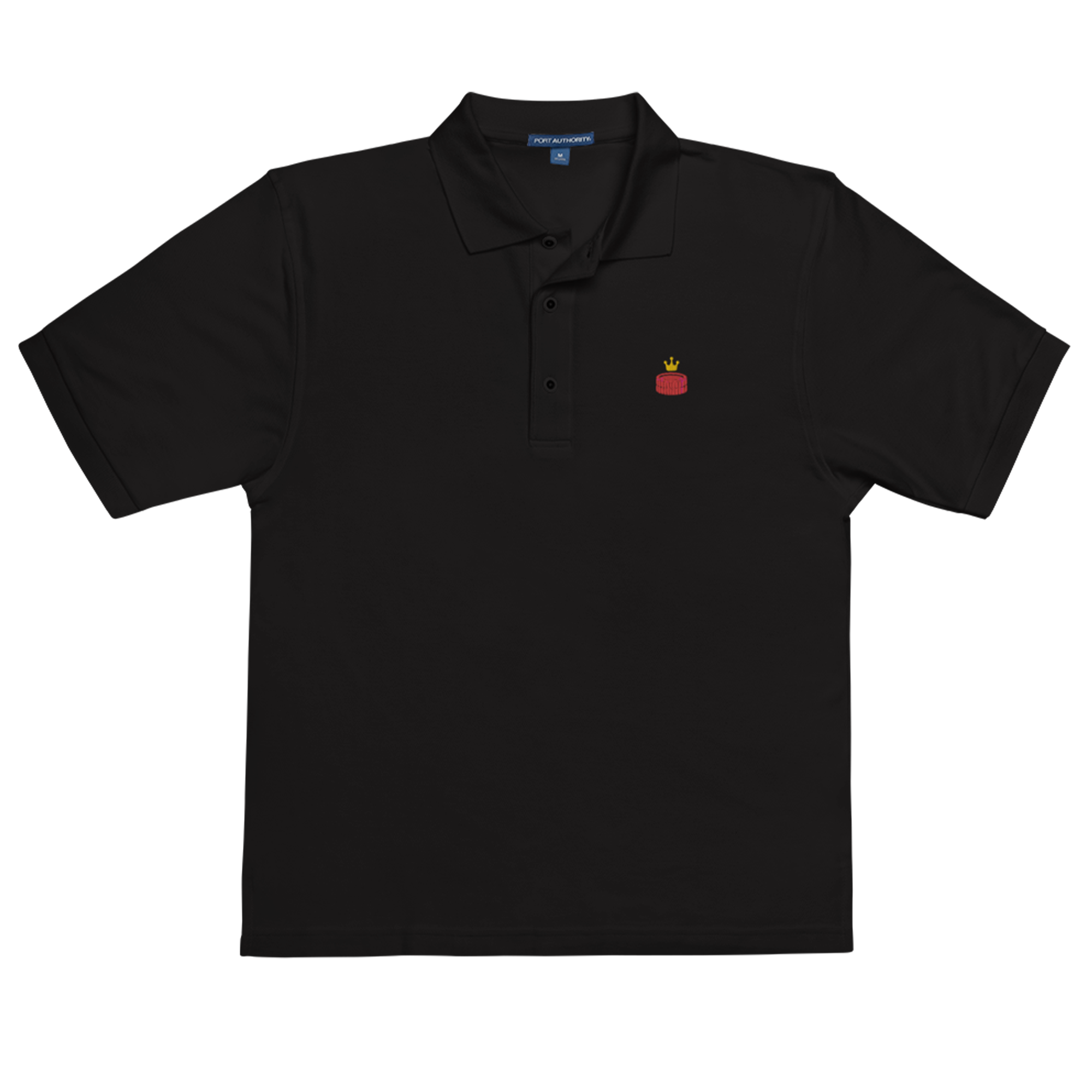 King Me Embroidered Polo | Rollacrit