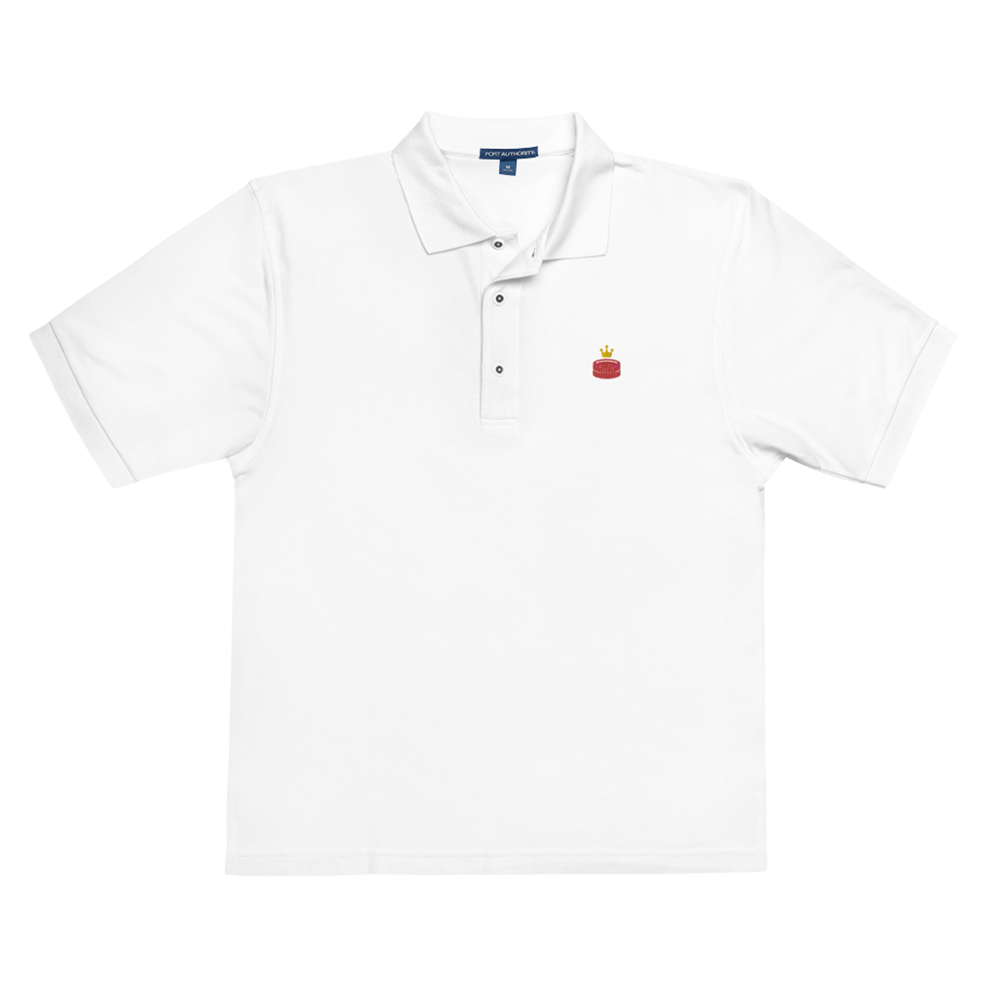 King Me Embroidered Polo | Rollacrit