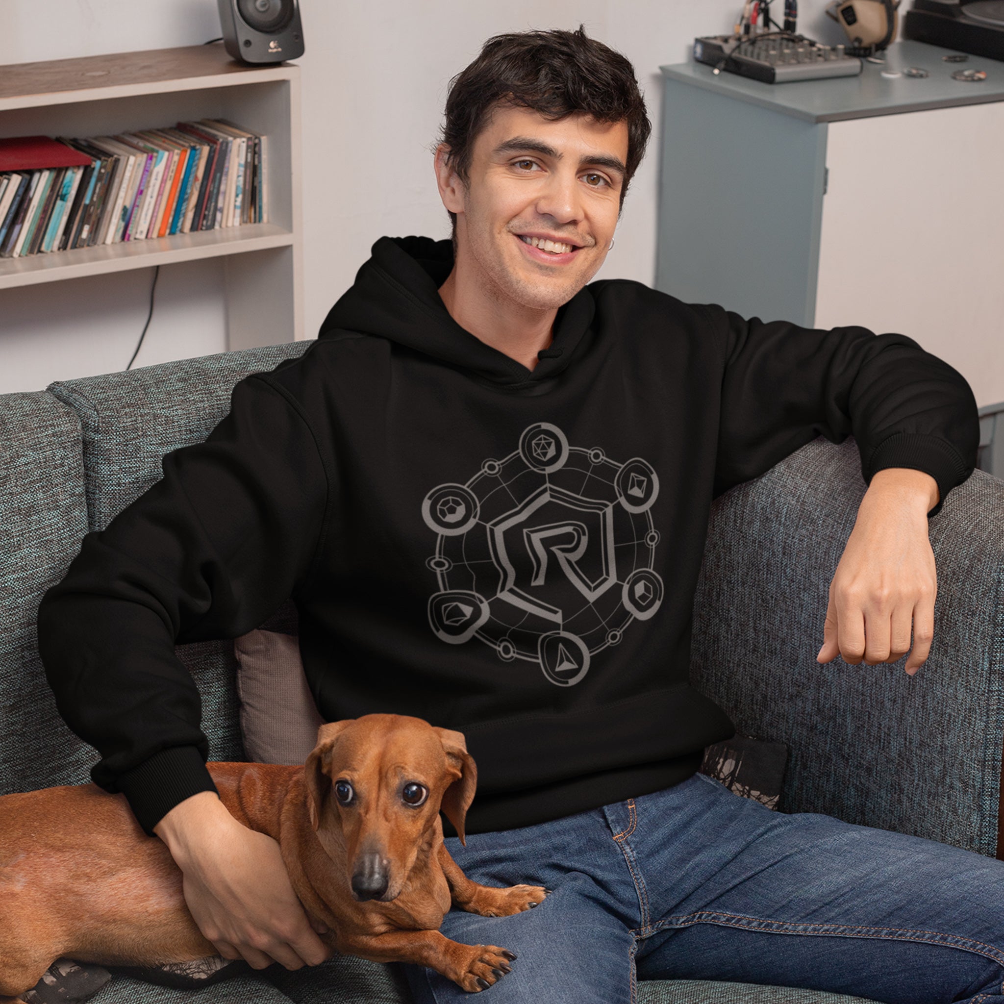 Phases of Crit Hoodie | Rollacrit