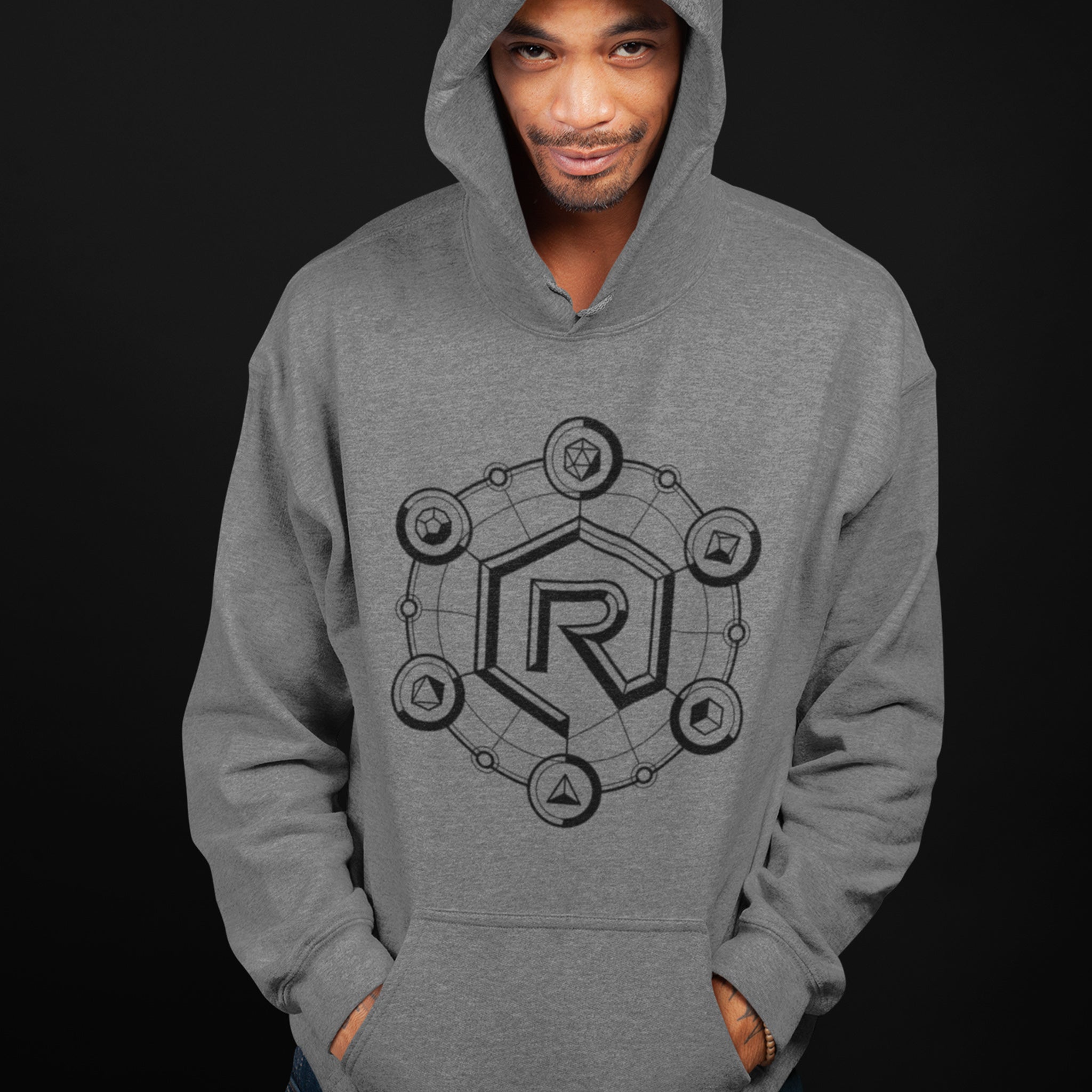 Phases of Crit Hoodie | Rollacrit