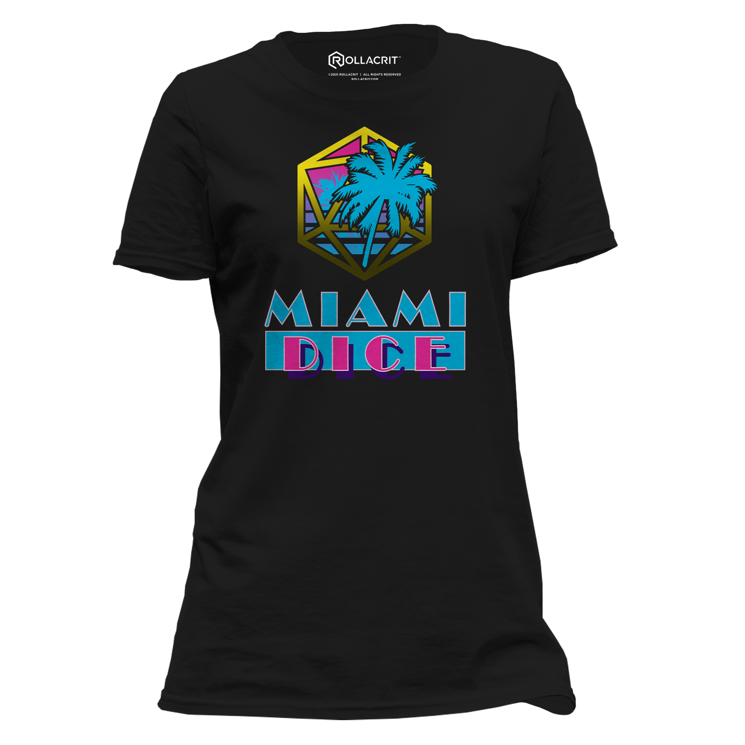 Miami Dice Femme T-Shirt | Rollacrit