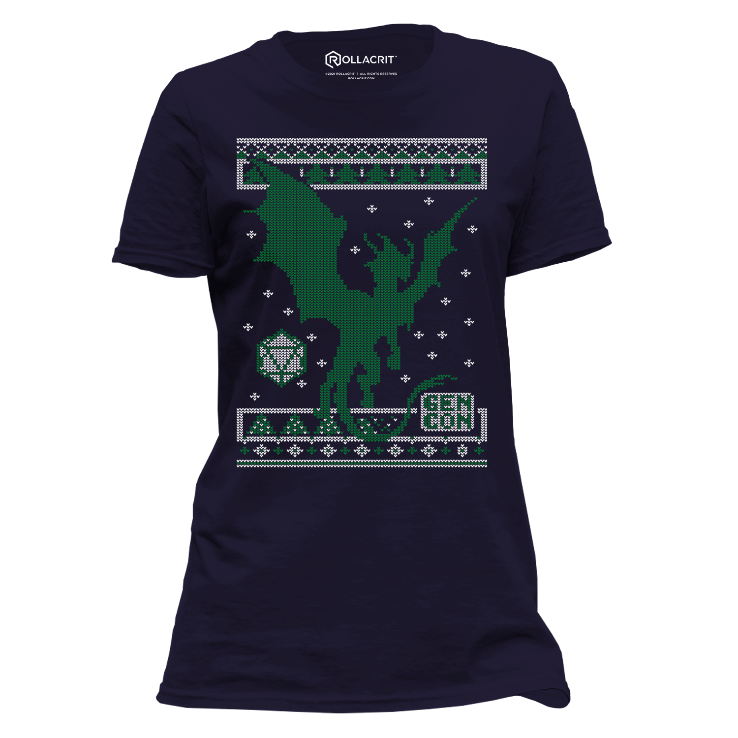 Gen Con Holiday Relaxed Fitted T-Shirt | Rollacrit