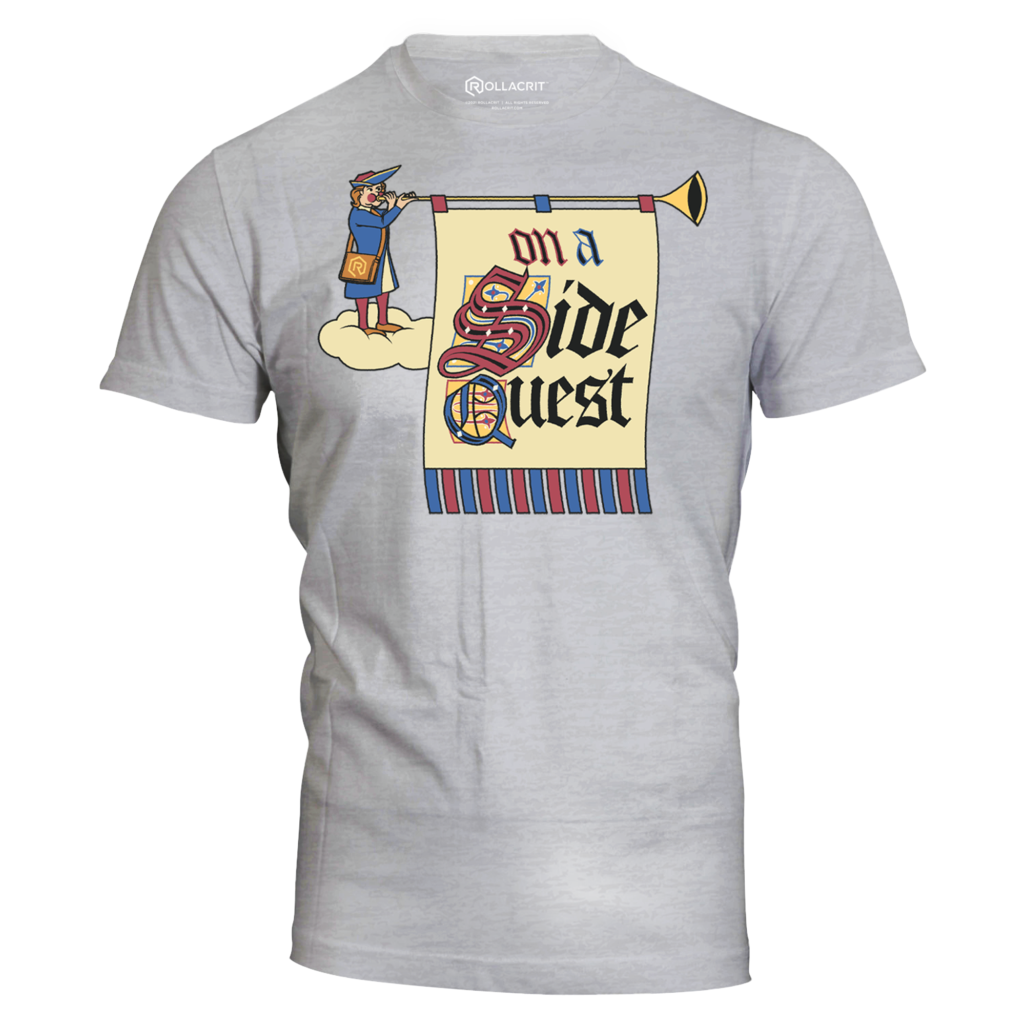 On a Side Quest T-Shirt | Rollacrit
