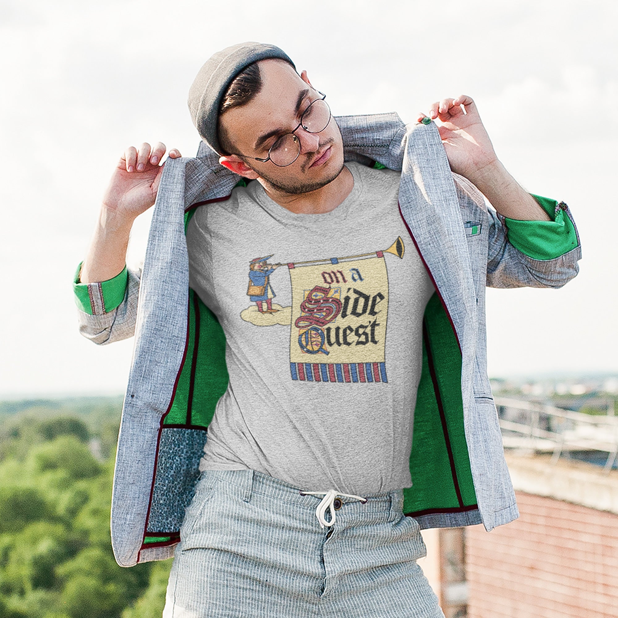 On a Side Quest T-Shirt | Rollacrit