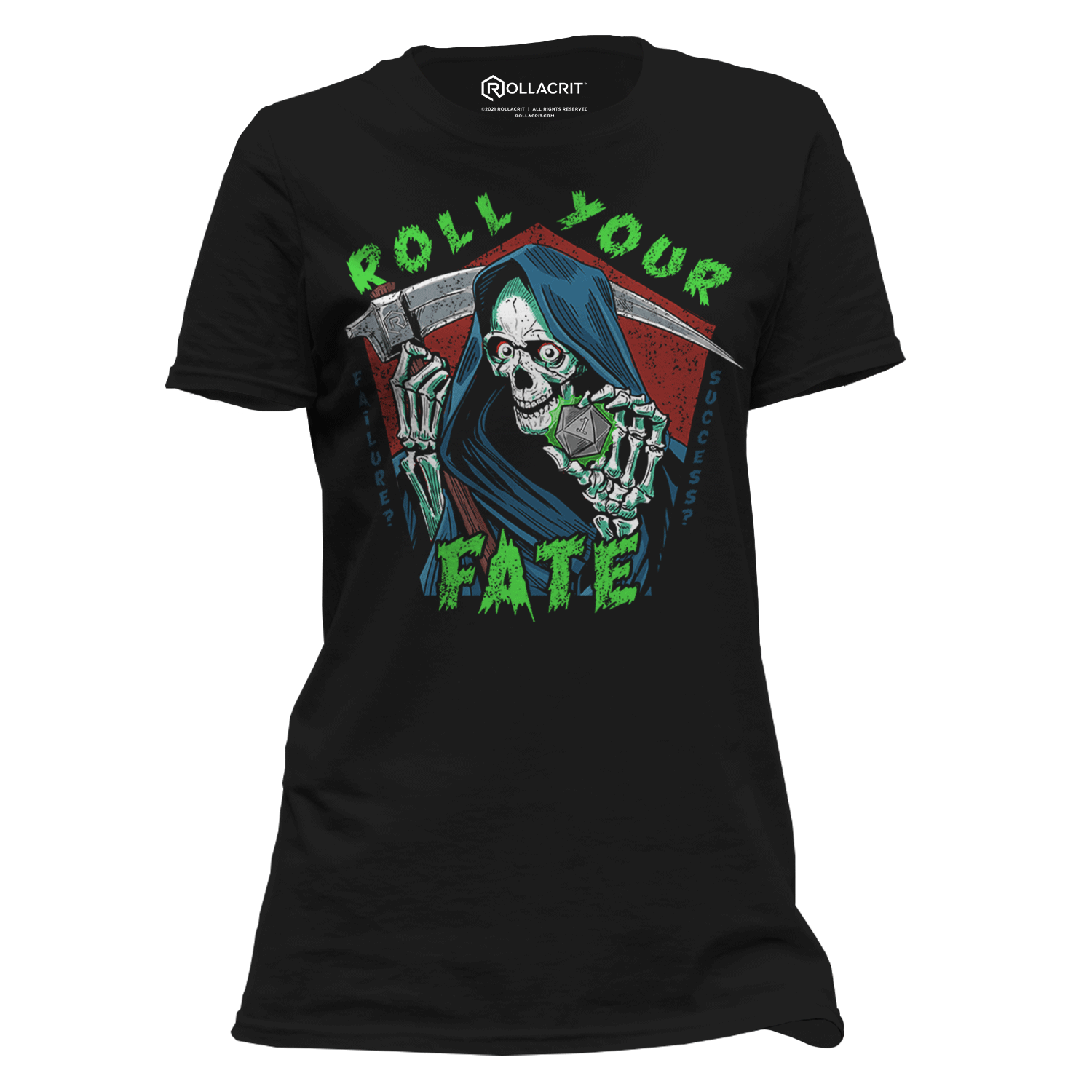 Roll Your Fate Relaxed T-Shirt | Rollacrit