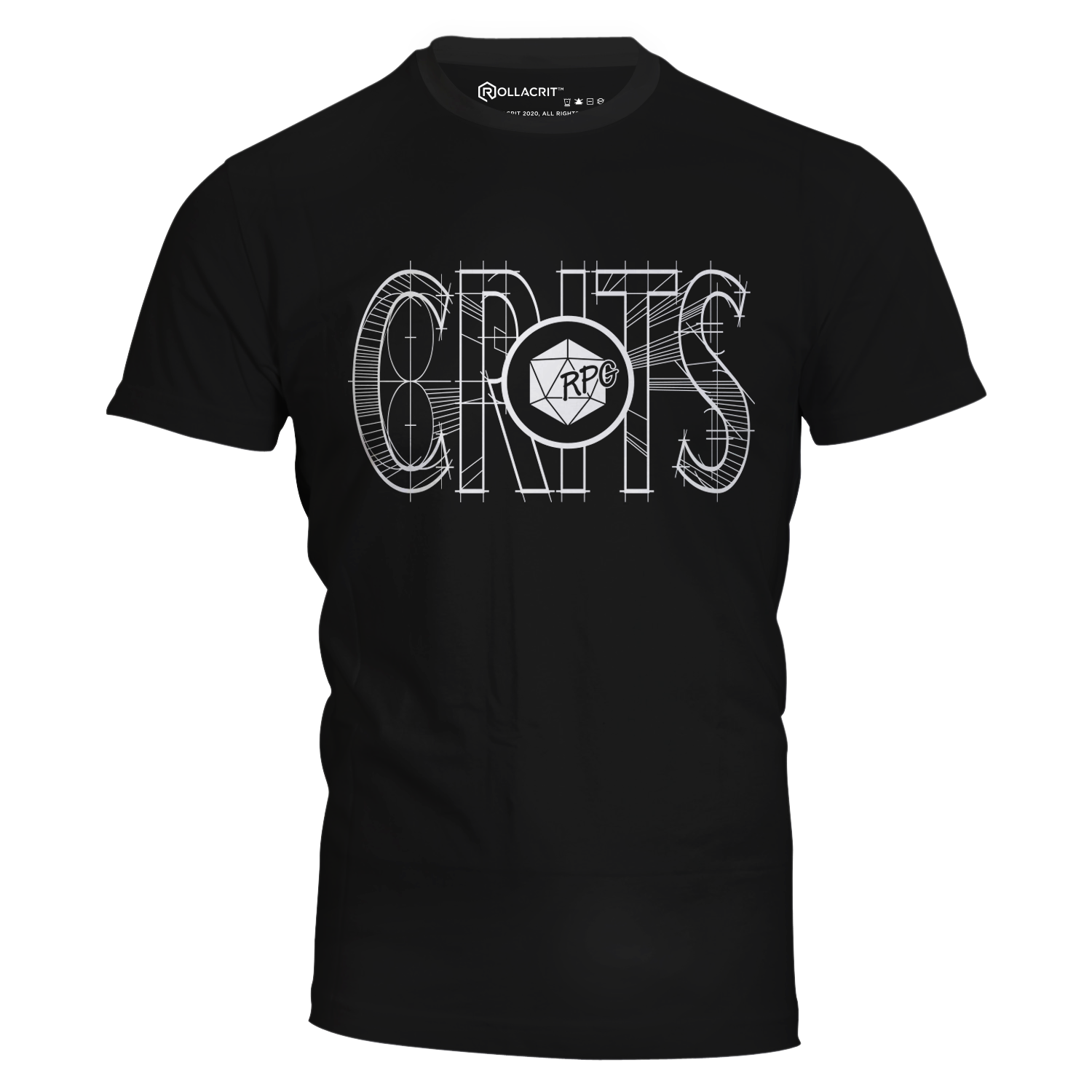 RPG Crits T-Shirt | Rollacrit