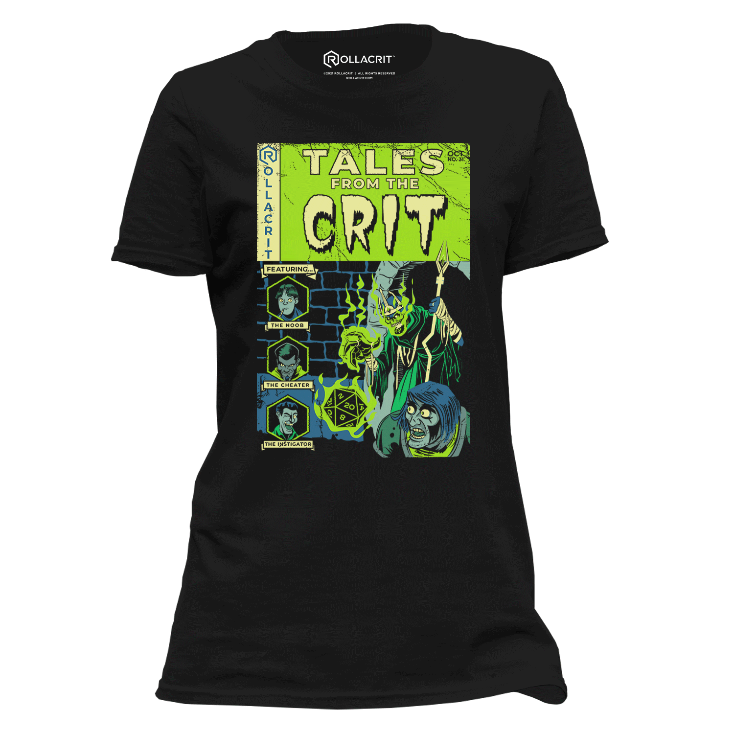 Tales From the Crit Relaxed T-Shirt | Rollacrit