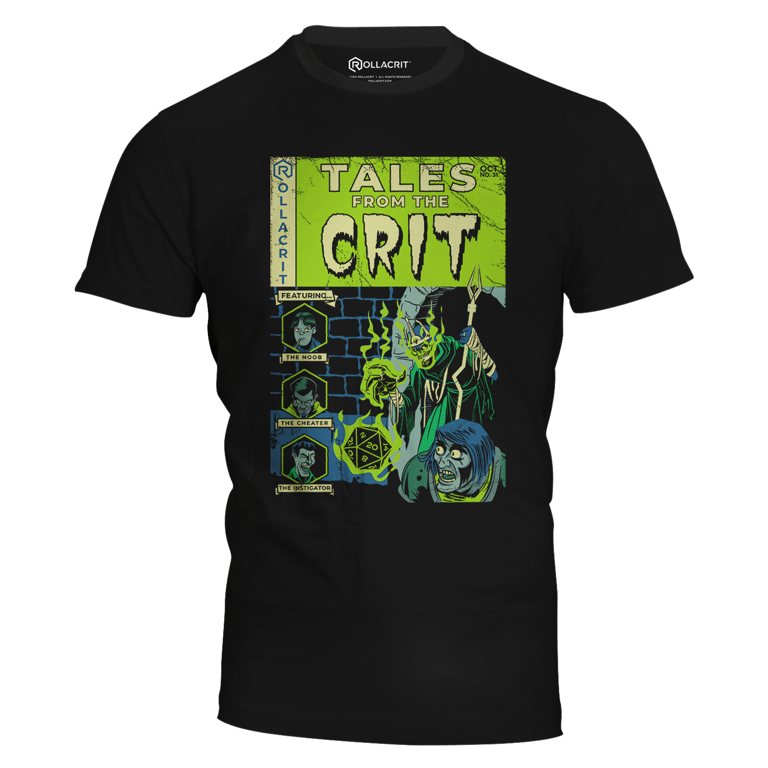 Tales From the Crit T-Shirt | Rollacrit
