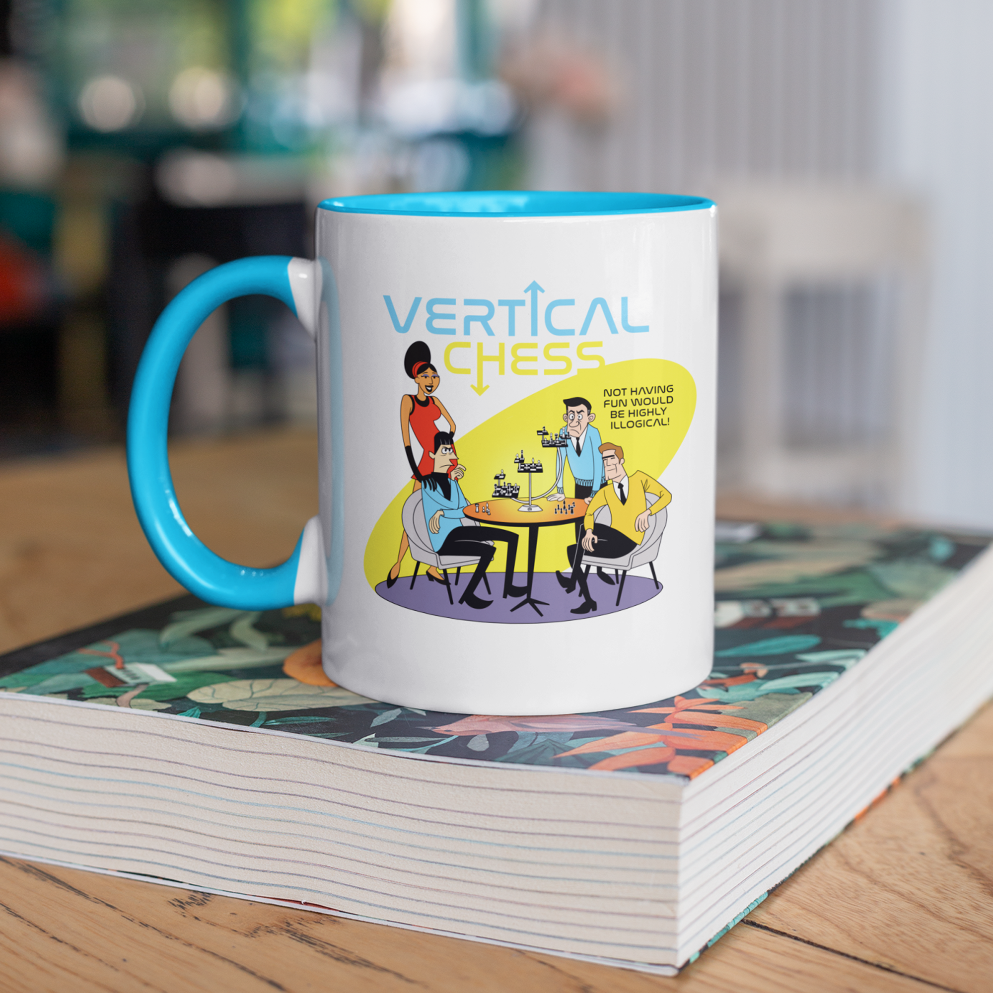 Vertical Chess Mug | Rollacrit