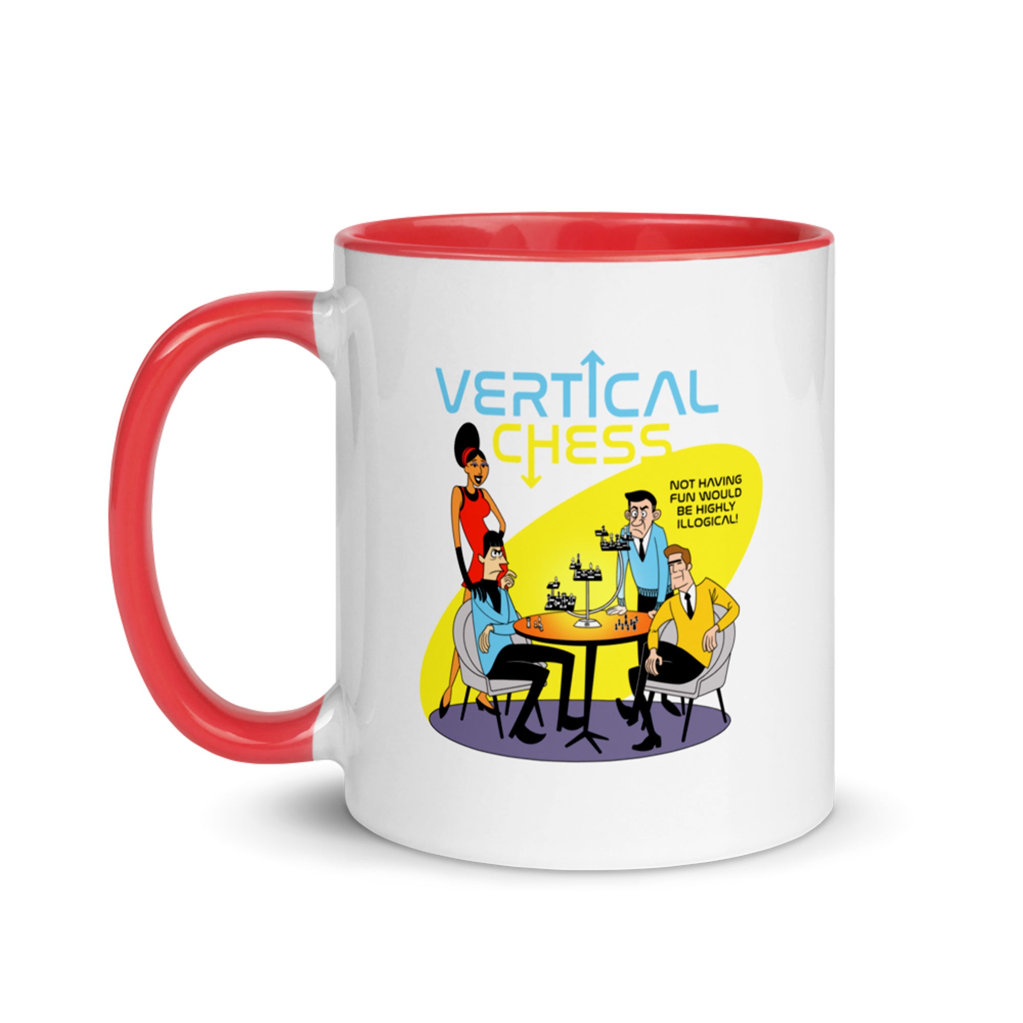 Vertical Chess Mug | Rollacrit