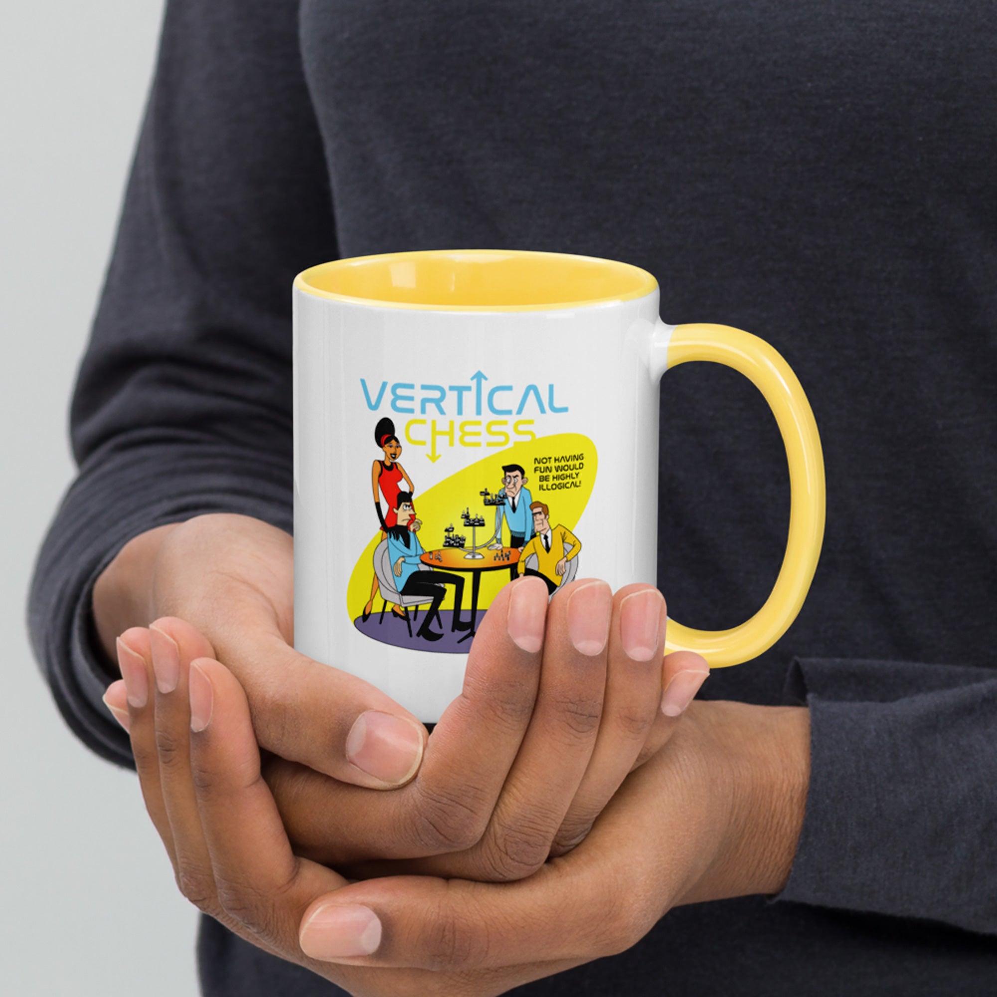 Vertical Chess Mug | Rollacrit