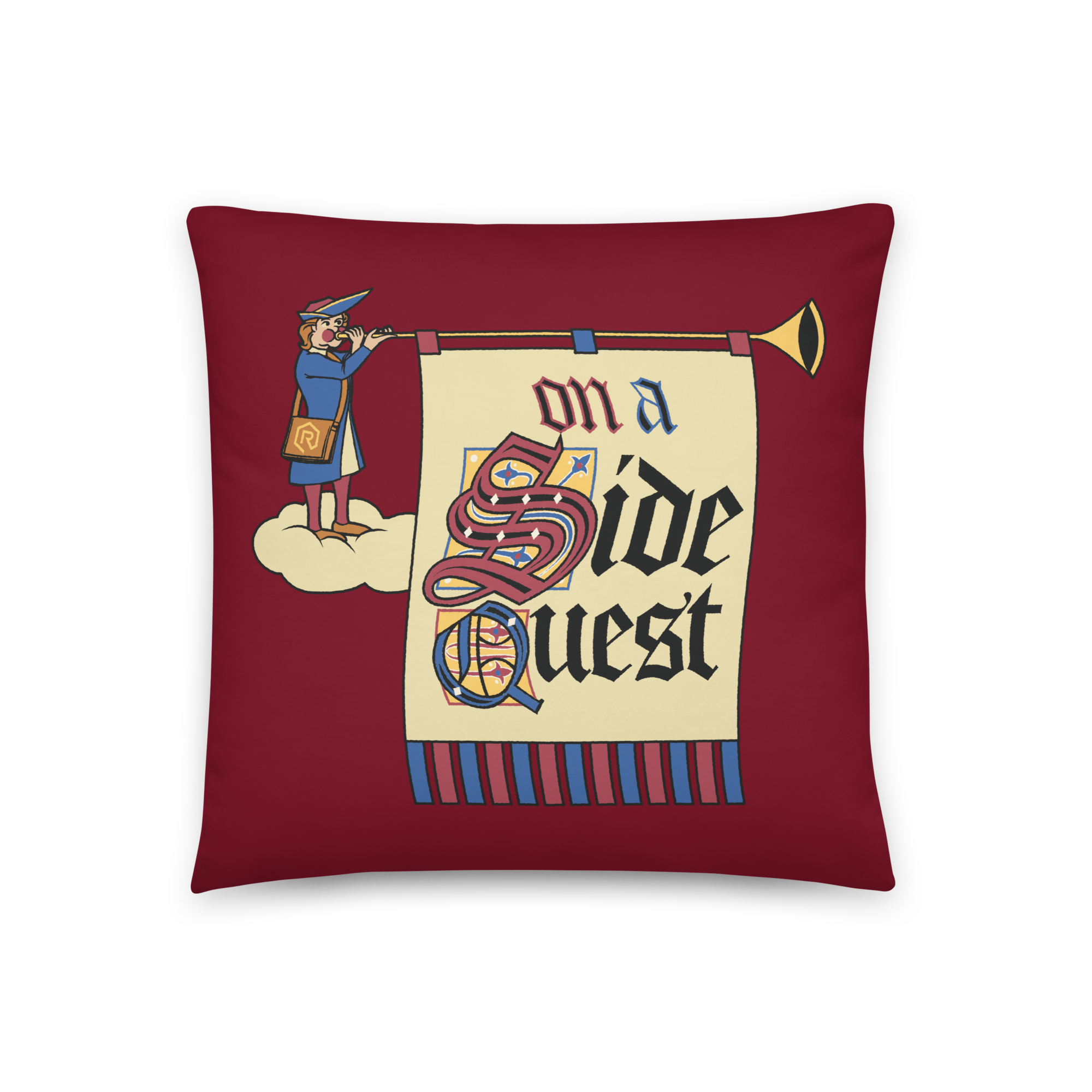 On a Side Quest Pillow | Rollacrit