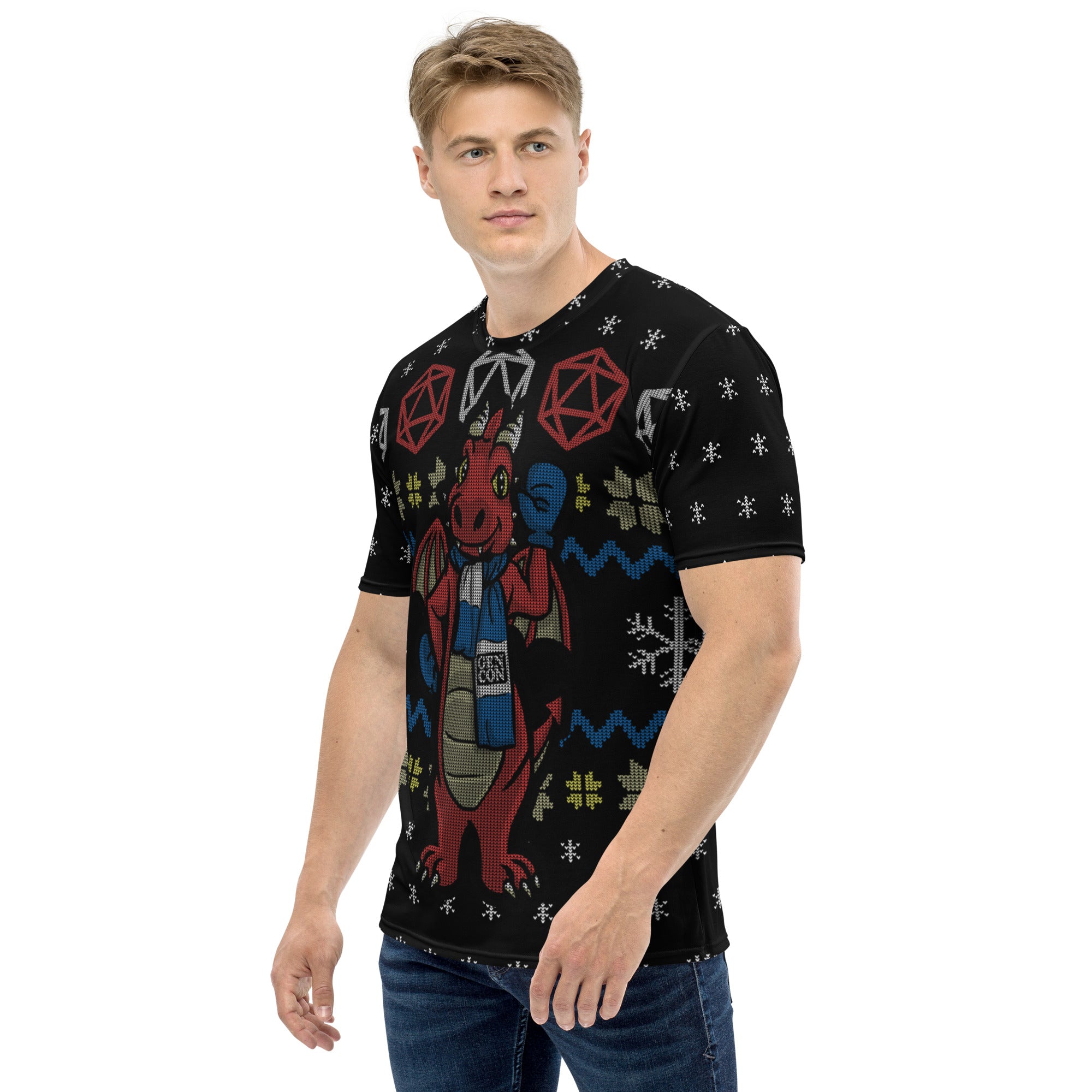 Gen Con Genevieve Holiday All-Over Print Shirt | Rollacrit