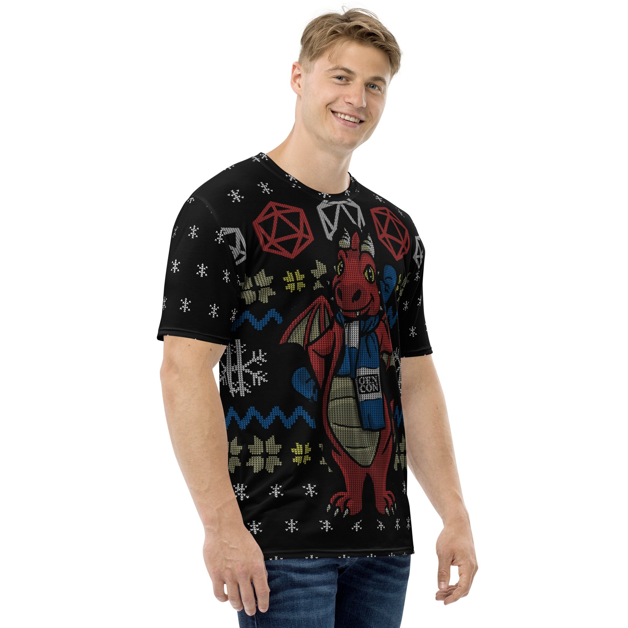 Gen Con Genevieve Holiday All-Over Print Shirt | Rollacrit