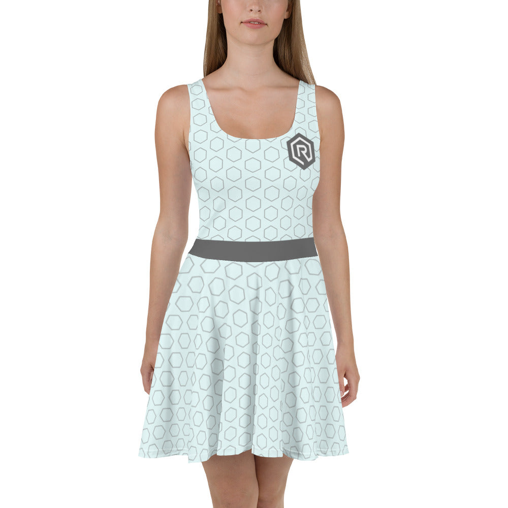 Rollacrit Logo Hex Skater Dress | Rollacrit