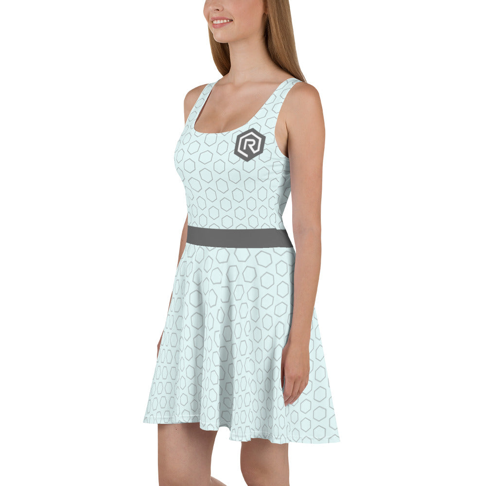Rollacrit Logo Hex Skater Dress | Rollacrit