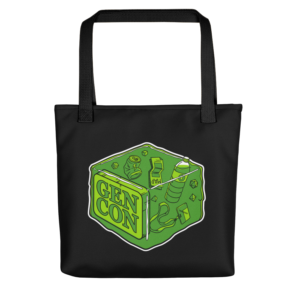 Gen Con Gelatinous Cube Tote Bag | Rollacrit