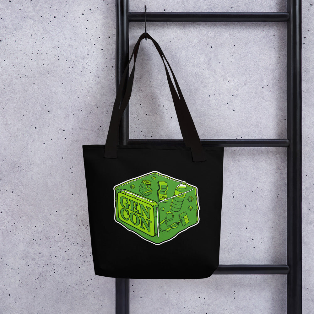 Gen Con Gelatinous Cube Tote Bag | Rollacrit