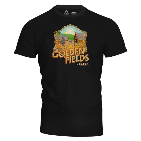 Greetings from Catan: Golden Fields T-Shirt | Rollacrit