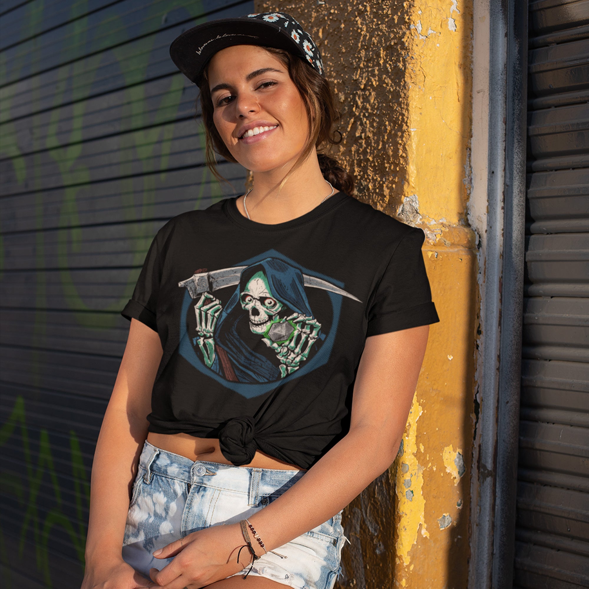 Grim Roller Femme T-Shirt | Rollacrit
