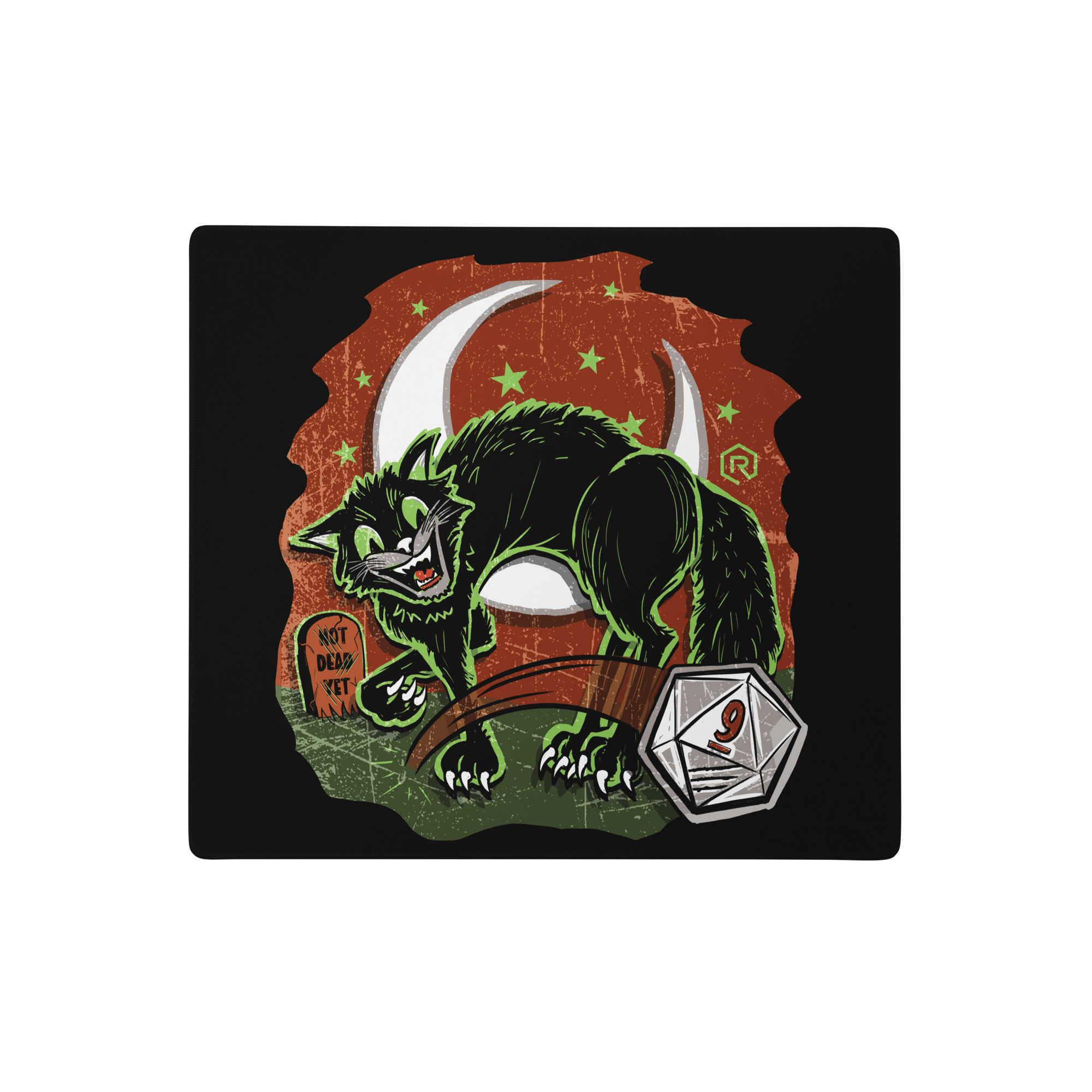 Not Dead Yet Mouse Pad | Rollacrit