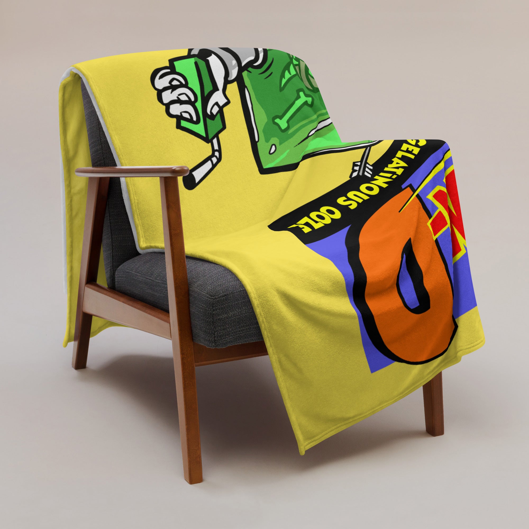 Gelatinous Cubic Cooler Throw Blanket | Rollacrit