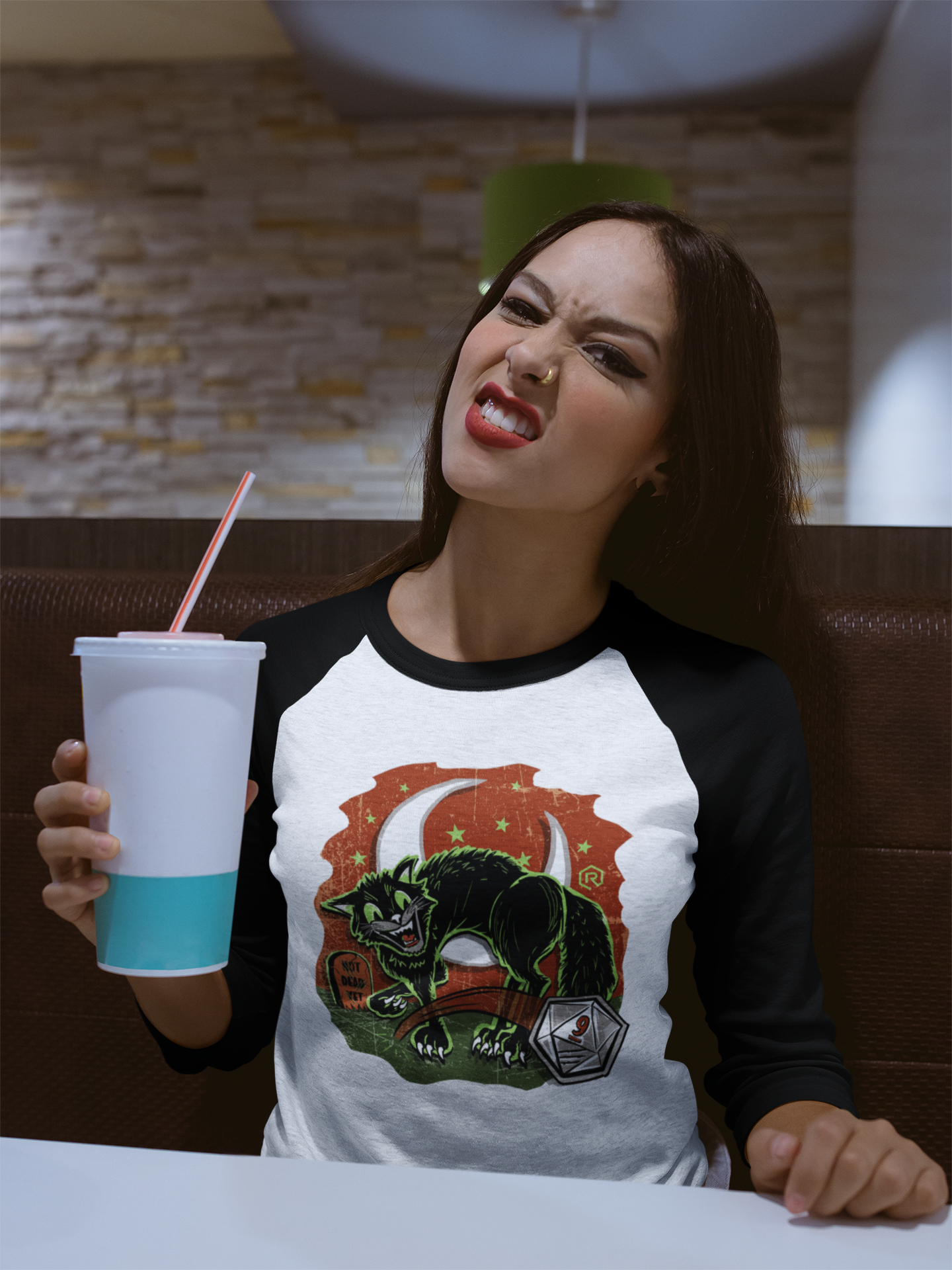 Not Dead Yet 3/4 Raglan Shirt | Rollacrit