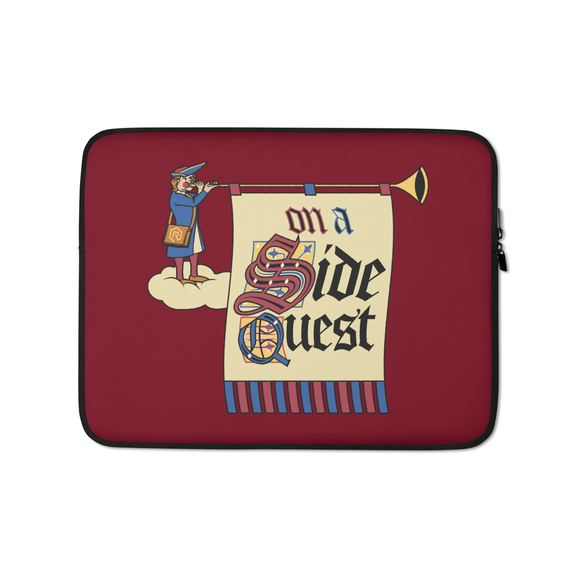 On a Side Quest Laptop Sleeve | Rollacrit
