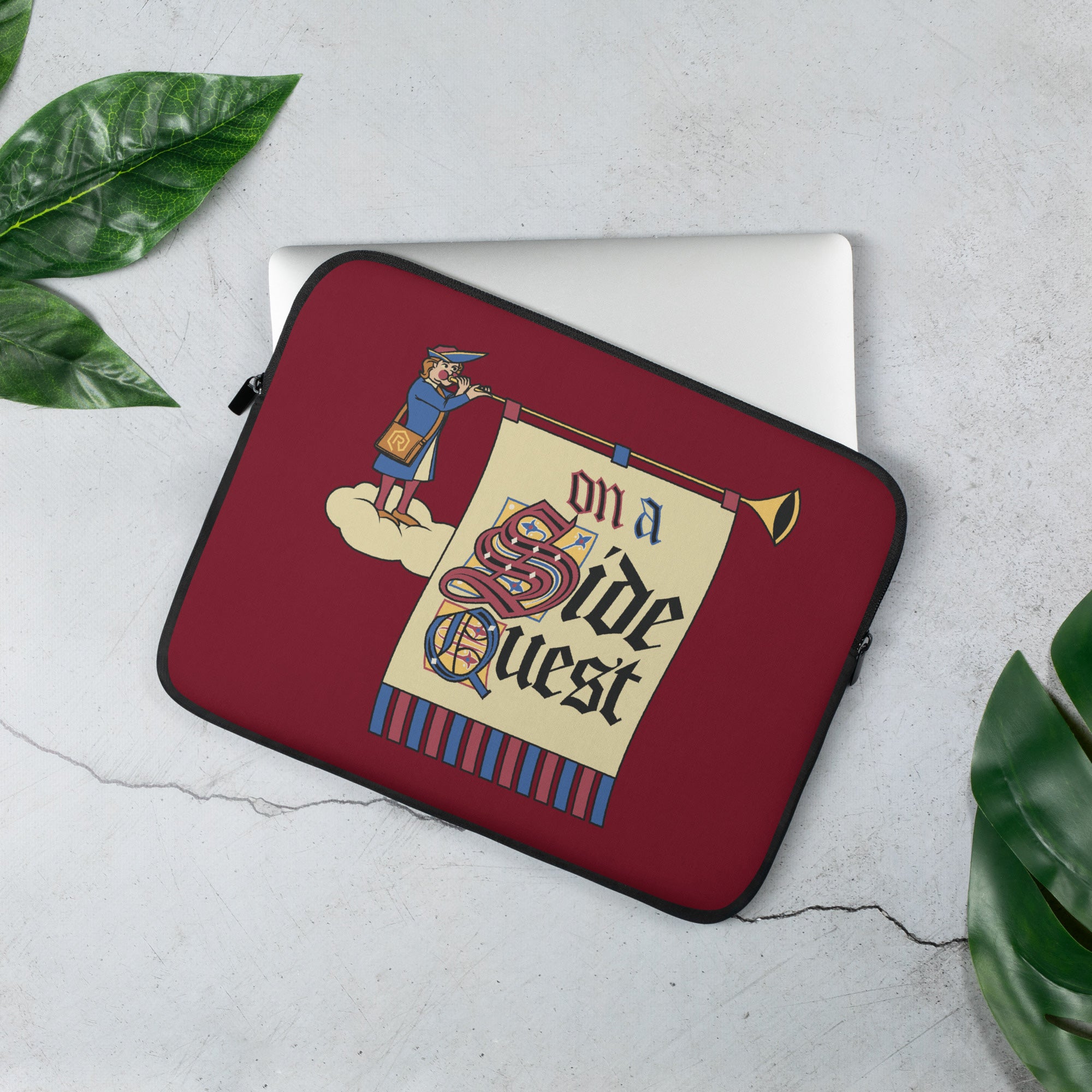 On a Side Quest Laptop Sleeve | Rollacrit